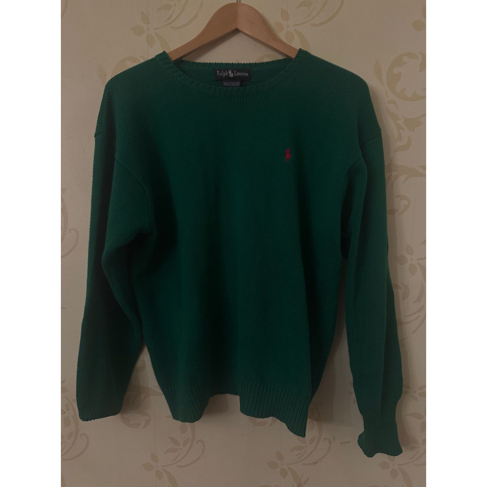 Ralph Lauren Vintage Ralph Lauren Christmas Green Sweater Mens Large Size US L / EU 52-54 / 3 - 3 Thumbnail