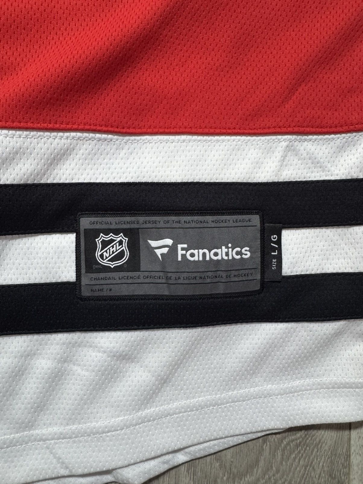NHL Connor Bedard Chicago Blackhawks NHL Fanatics Jersey Size US L / EU 52-54 / 3 - 5 Thumbnail