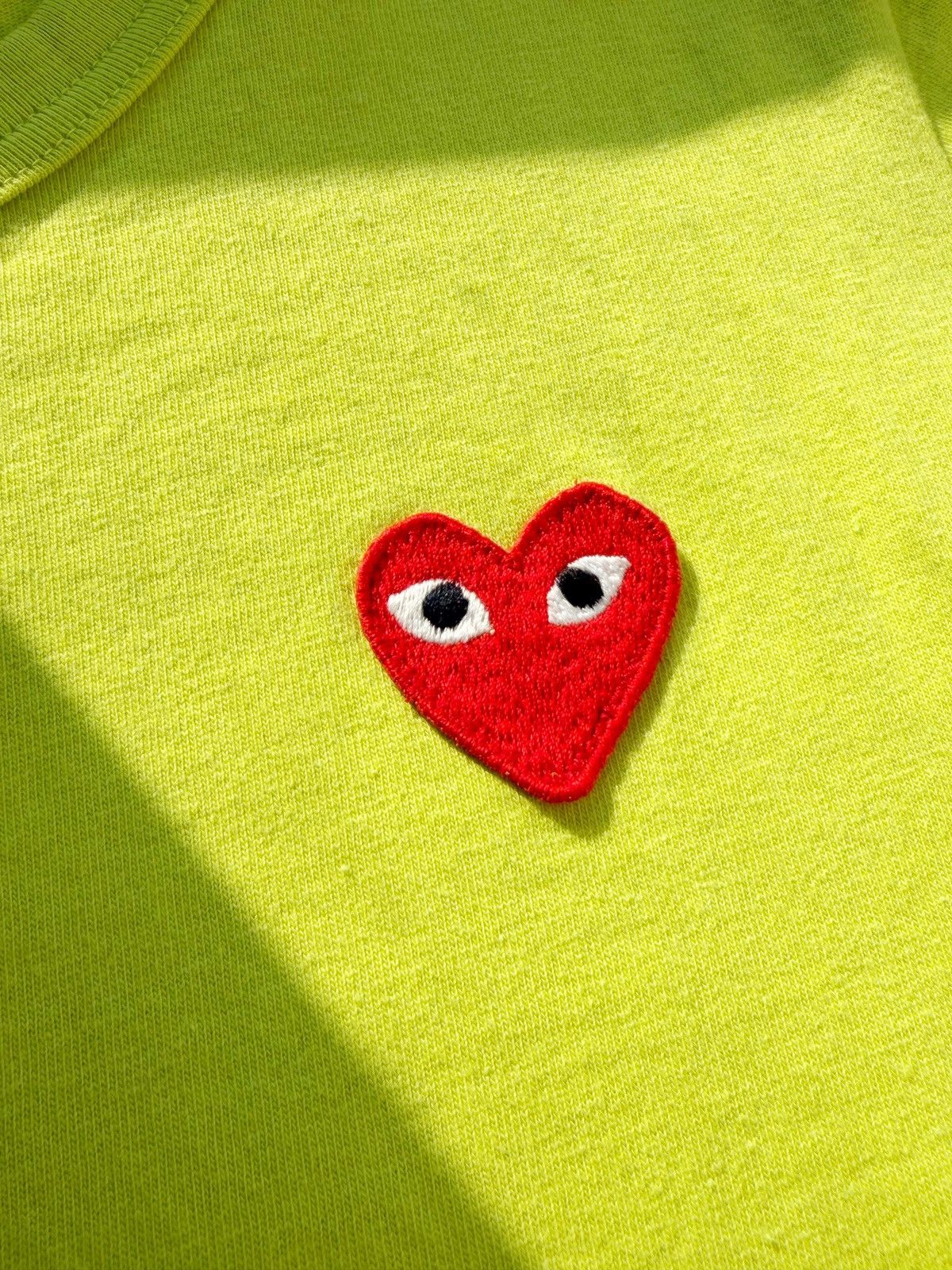 Comme des Garcons PLAY Comme des Garçons PLAY Women Green T-Shirt Heart Logo Size M Size M / US 6-8 / IT 42-44 - 7 Thumbnail