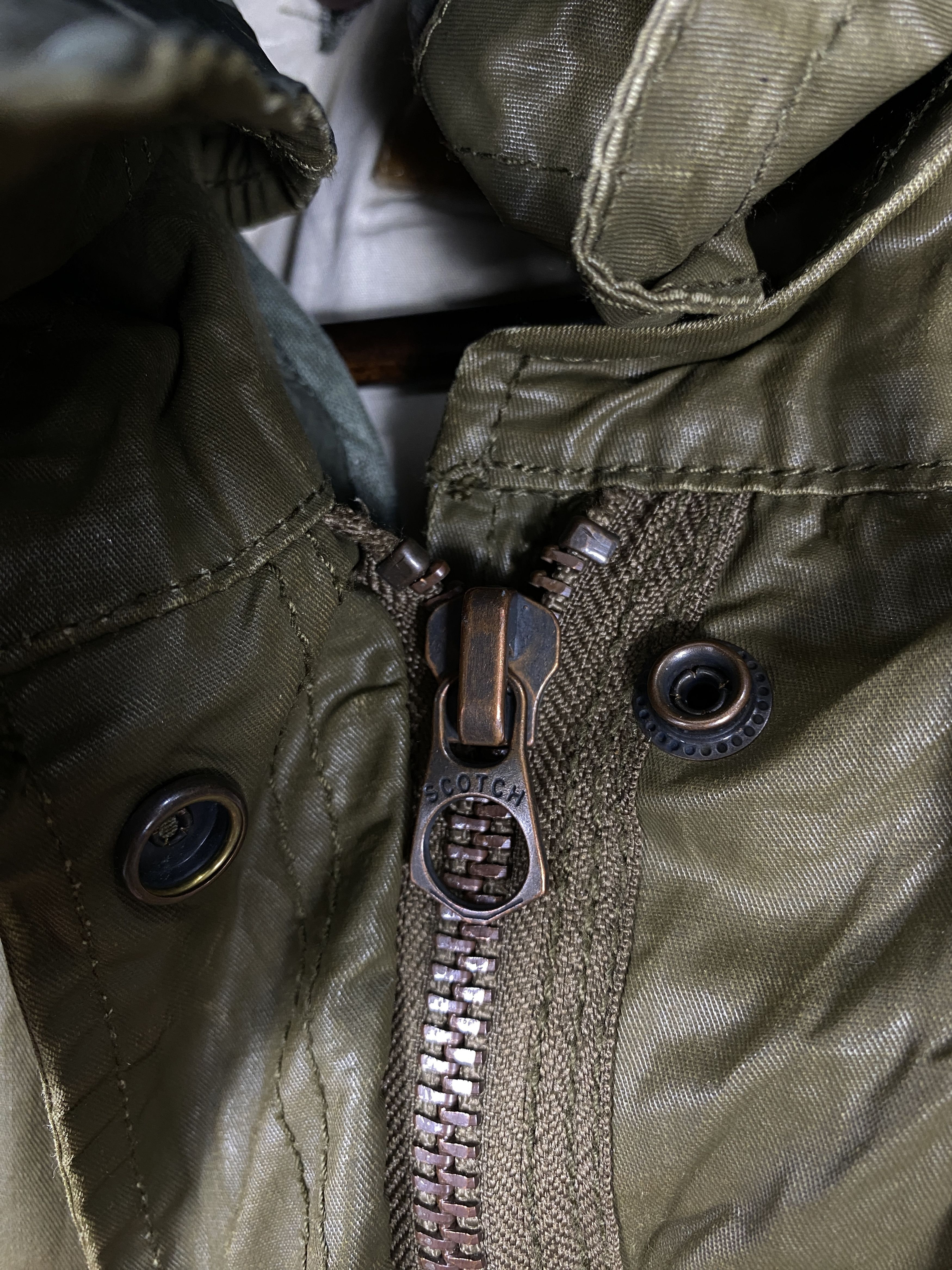 Japanese Brand Vintage Maison Scotch Hoodie Fleece Lining Parkas J2181 Size US S / EU 44-46 / 1 - 5 Thumbnail