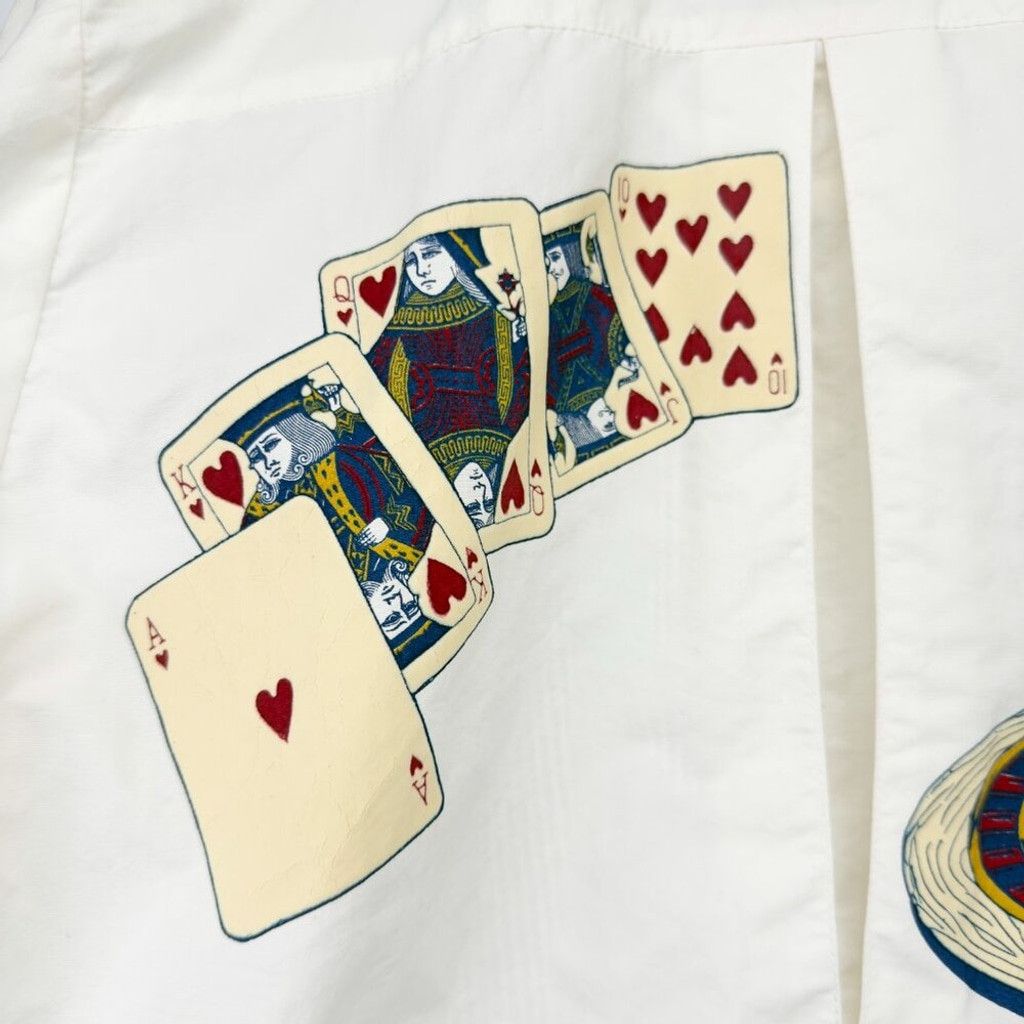 Vintage HARTWELL 90's VTG Bomber Gambling White Jacket Size Medium Size US M / EU 48-50 / 2 - 9 Thumbnail