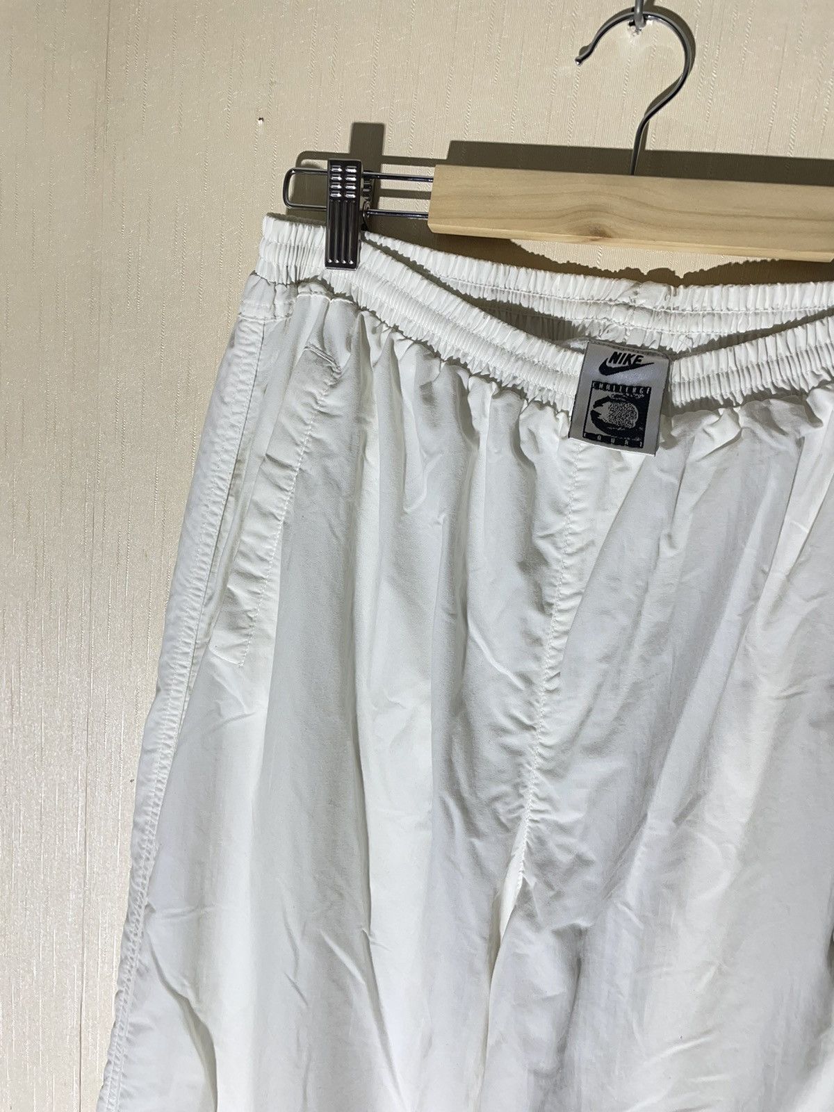 Nike × Vintage Nike Challenge court vintage nylone sweatpants 90s Size US 34 / EU 50 - 4 Thumbnail