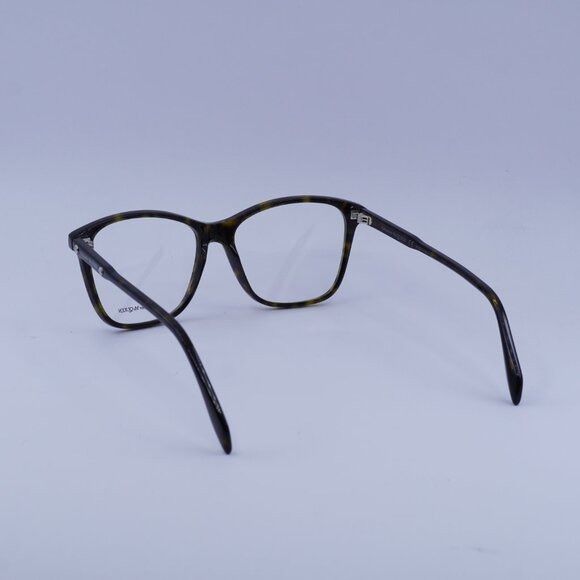 Alexander McQueen Alexander McQueen AM0191O 002 Eyeglasses Havana 54mm Square Size ONE SIZE - 6 Thumbnail