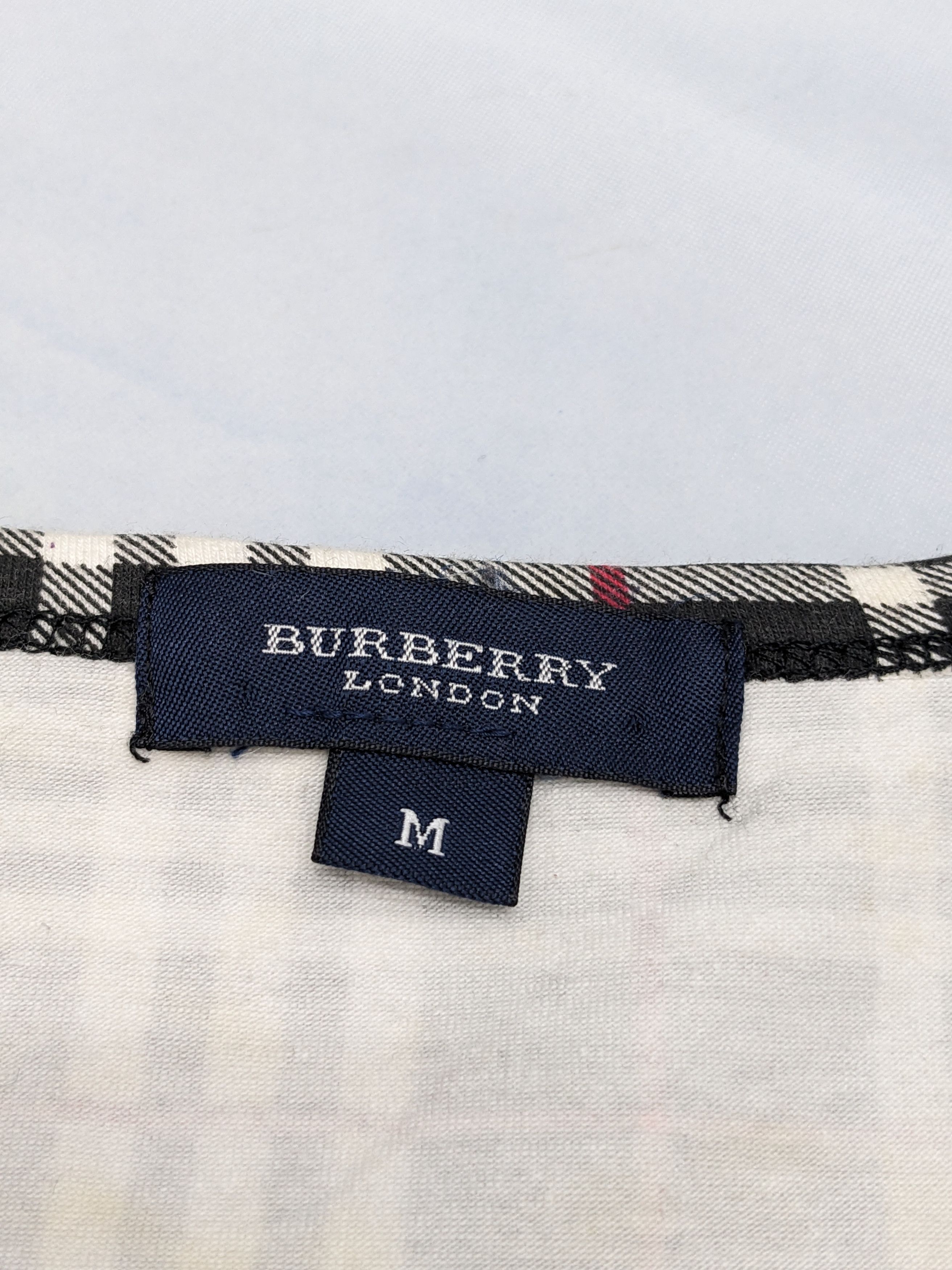 Burberry × Vintage VINTAGE BURBERRY NOVA CHECK LONG SLEEVE TSHIRT Size M / US 6-8 / IT 42-44 - 8 Thumbnail
