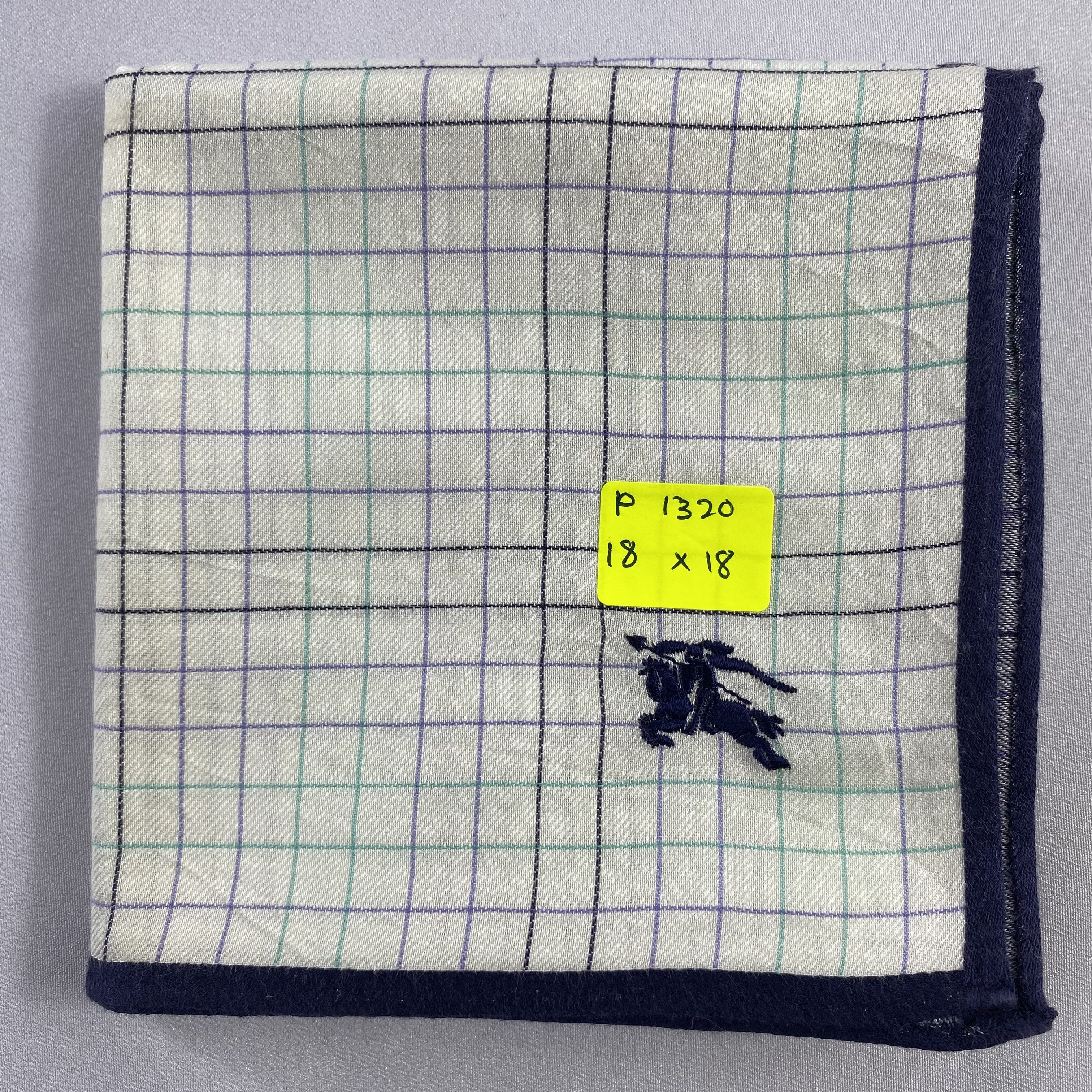 Burberry × Vintage Burberry Handkerchief / Neckerchief / Bandana-P1320 Size ONE SIZE - 5 Thumbnail