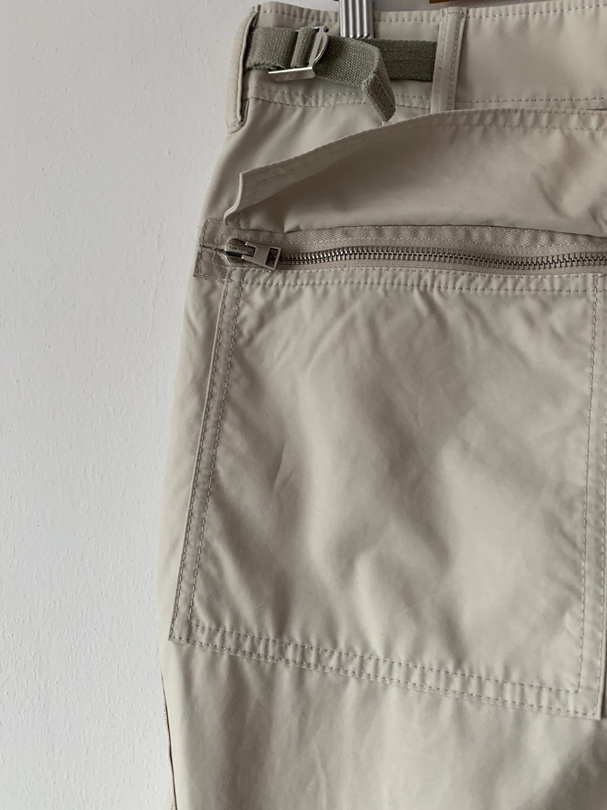 Tom Ford 🔥🔥 Tom Ford Straight-Leg Cotton Cargo Pants Size US 32 / EU 48 - 4 Thumbnail