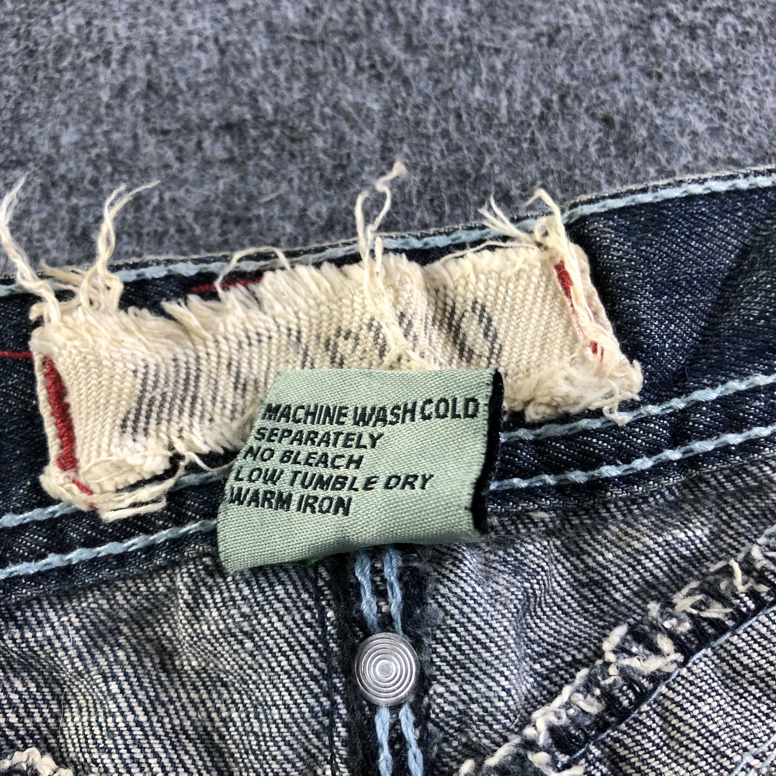 Japanese Brand Vintage Japanese Jeans-J3844 Size US 34 / EU 50 - 10 Thumbnail