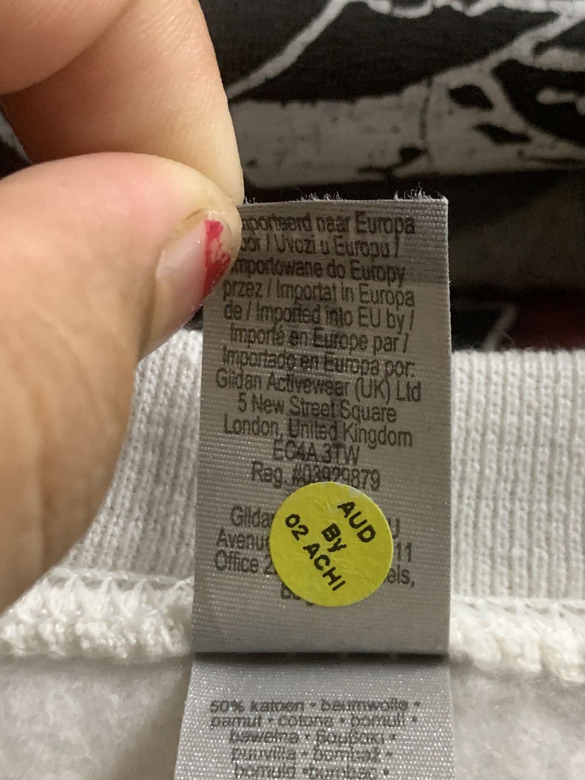 Gildan × Vintage Vintage sorry Sweater Size US XL / EU 56 / 4 - 11 Thumbnail