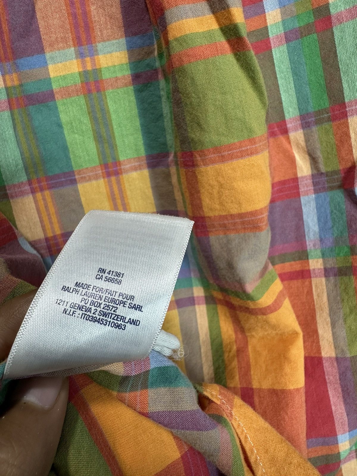 Ralph Lauren Vintage 90s Polo Ralph Lauren shirt ISSEY MIYAKE STYLE Size US M / EU 48-50 / 2 - 11 Thumbnail