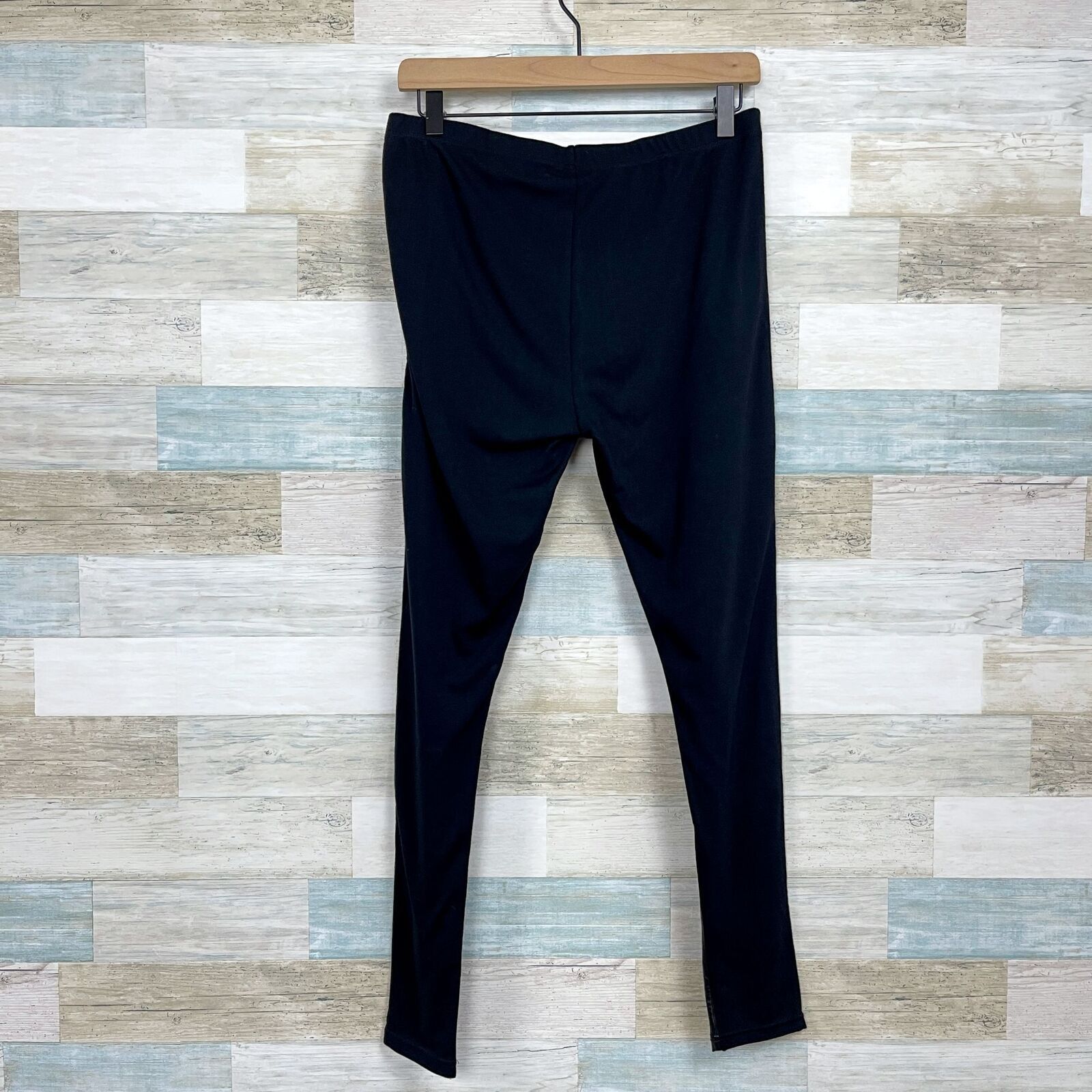 Other Jessica Simpson Faux Leather Ponte Knit Leggings Womens M Size 30" / US 8 / IT 44 - 3 Thumbnail
