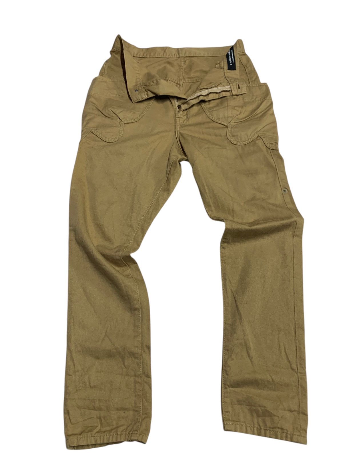mercibeaucoup Distressed mercibeaucoup jevous enpria Size 31" - 4 Thumbnail