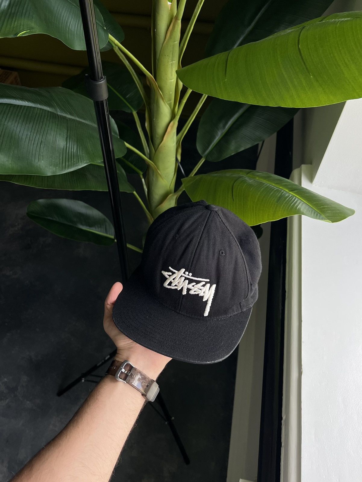 Stussy × Vintage Vintage Stussy Snapback Cap Men’s Trucker Hat Big Logo Y2K Size ONE SIZE - 12 Thumbnail