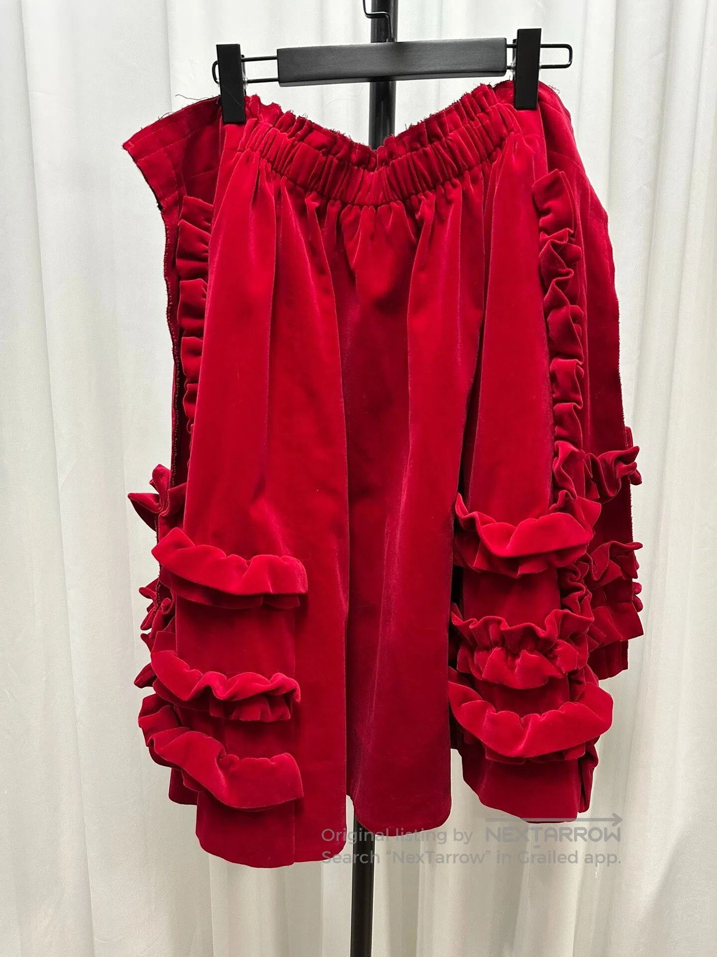 Comme des Garcons Comme des Garcons Velvet Cake Skirt. Size 24" / US 00 / IT 34 - 4 Thumbnail
