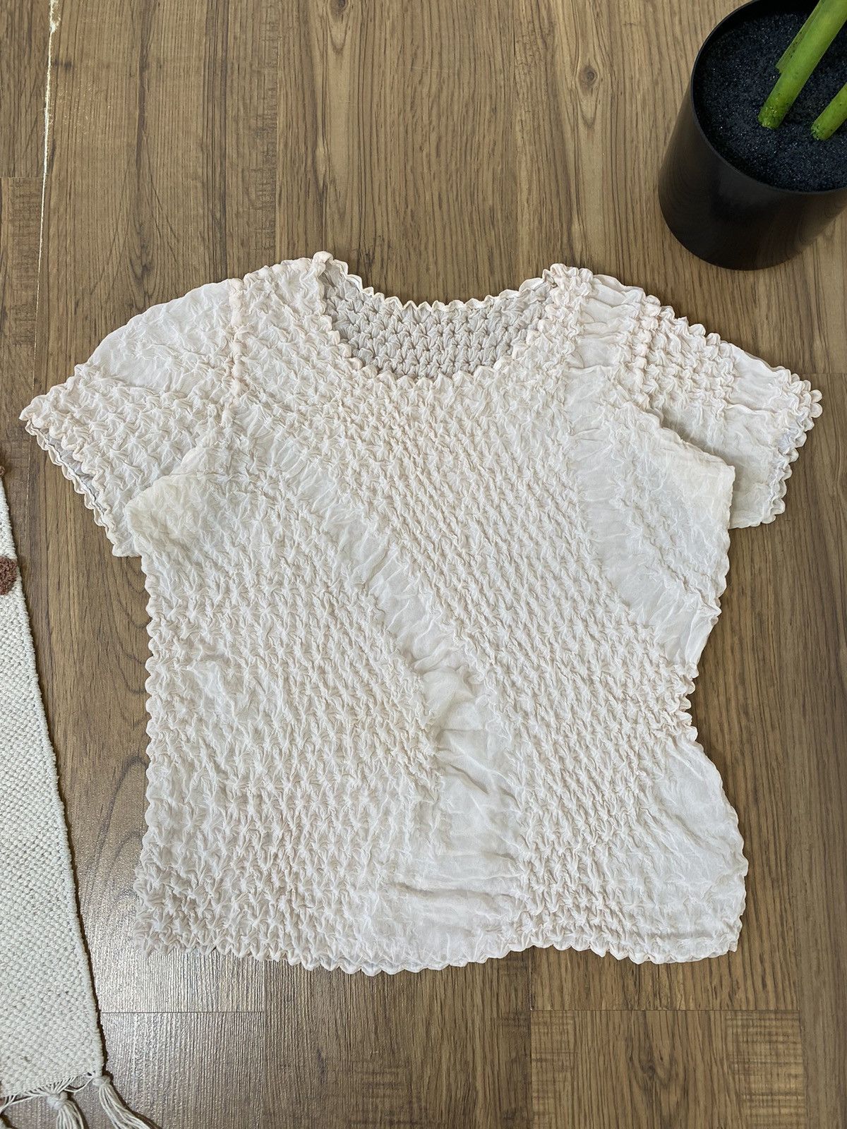 Vintage SHIBORI SRIDER POPCORN MESH TOP DOUBLET STYLE Size ONE SIZE - 1 Thumbnail