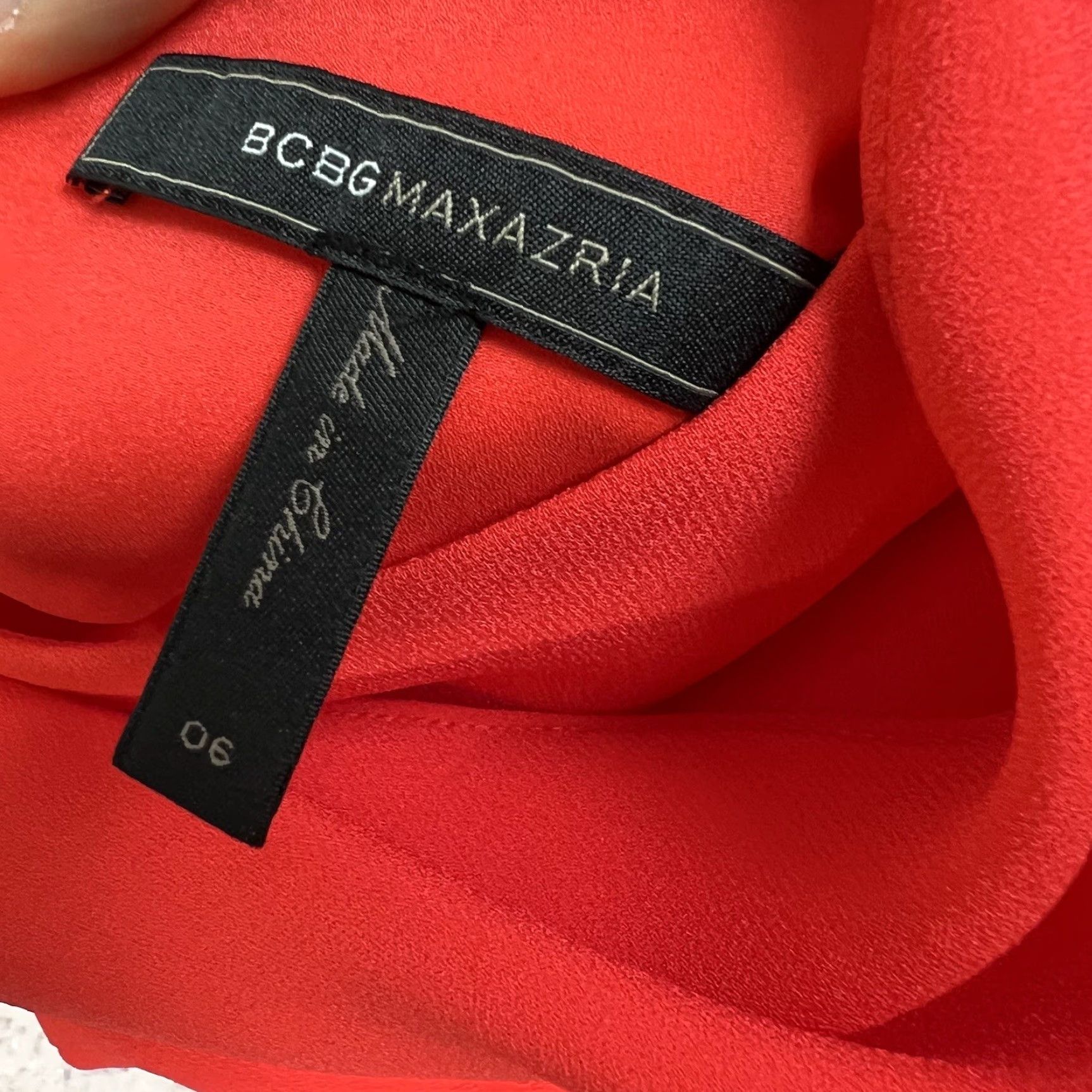 Bcbgmaxazria BCBG Maxazria Dress Bright Red Shift Size 6 Womens Size M / US 6-8 / IT 42-44 - 6 Thumbnail
