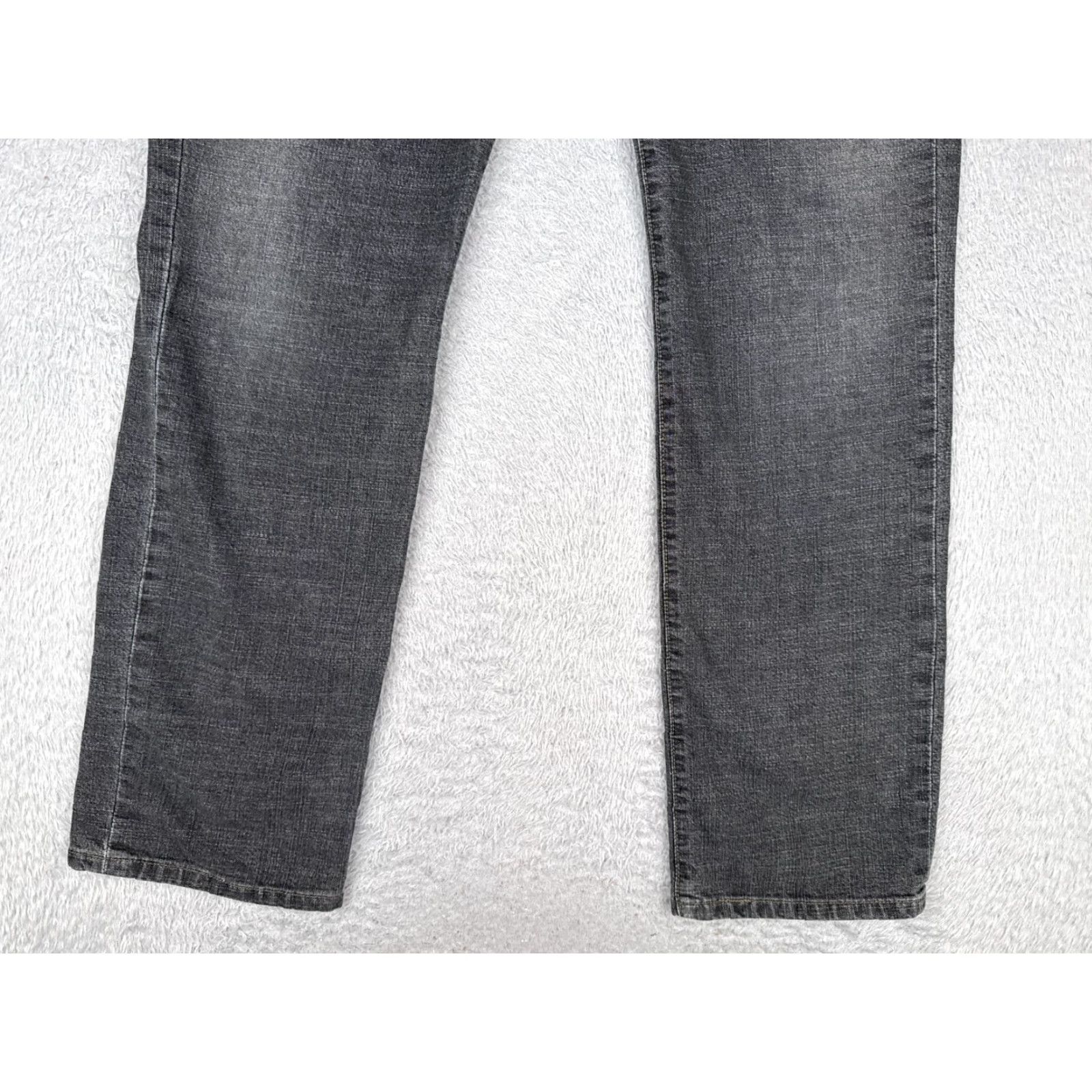 Levi's VINTAGE Levi's Jeans Womens 12 Black Denim 505 Nouveau Straight Leg Stretch 32x32 Jeans Womens 505 Straight Leg Jeans Black 32x32 Mens Womens Size 34" / US 12 / IT 48 - 2 Thumbnail