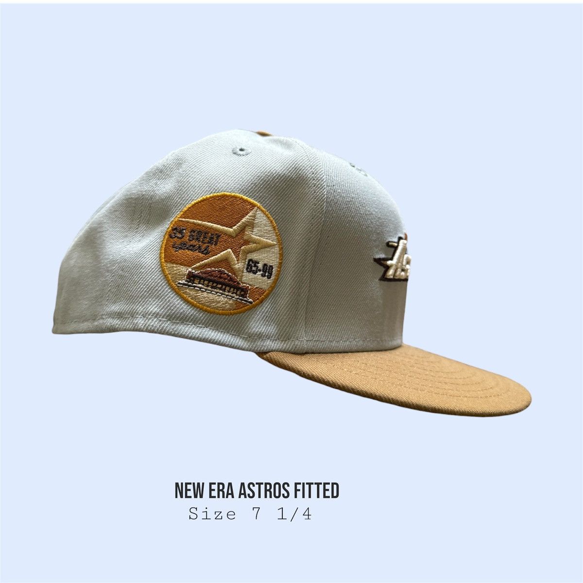 New Era New Era Astros Fitted 7 1/4 Size ONE SIZE - 2 Thumbnail