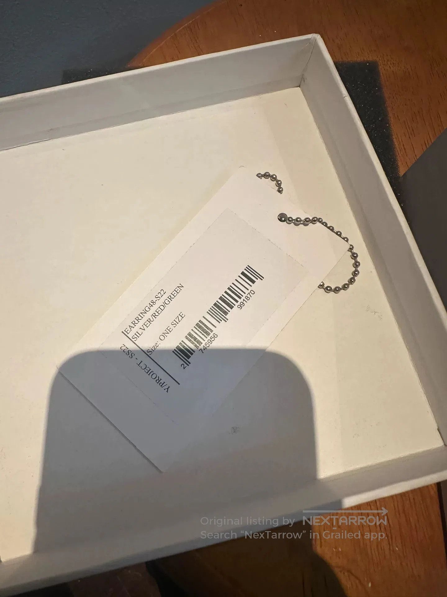 Yohji Yamamoto Y/Project Rose Metal Earrings Set. Size ONE SIZE - 4 Thumbnail