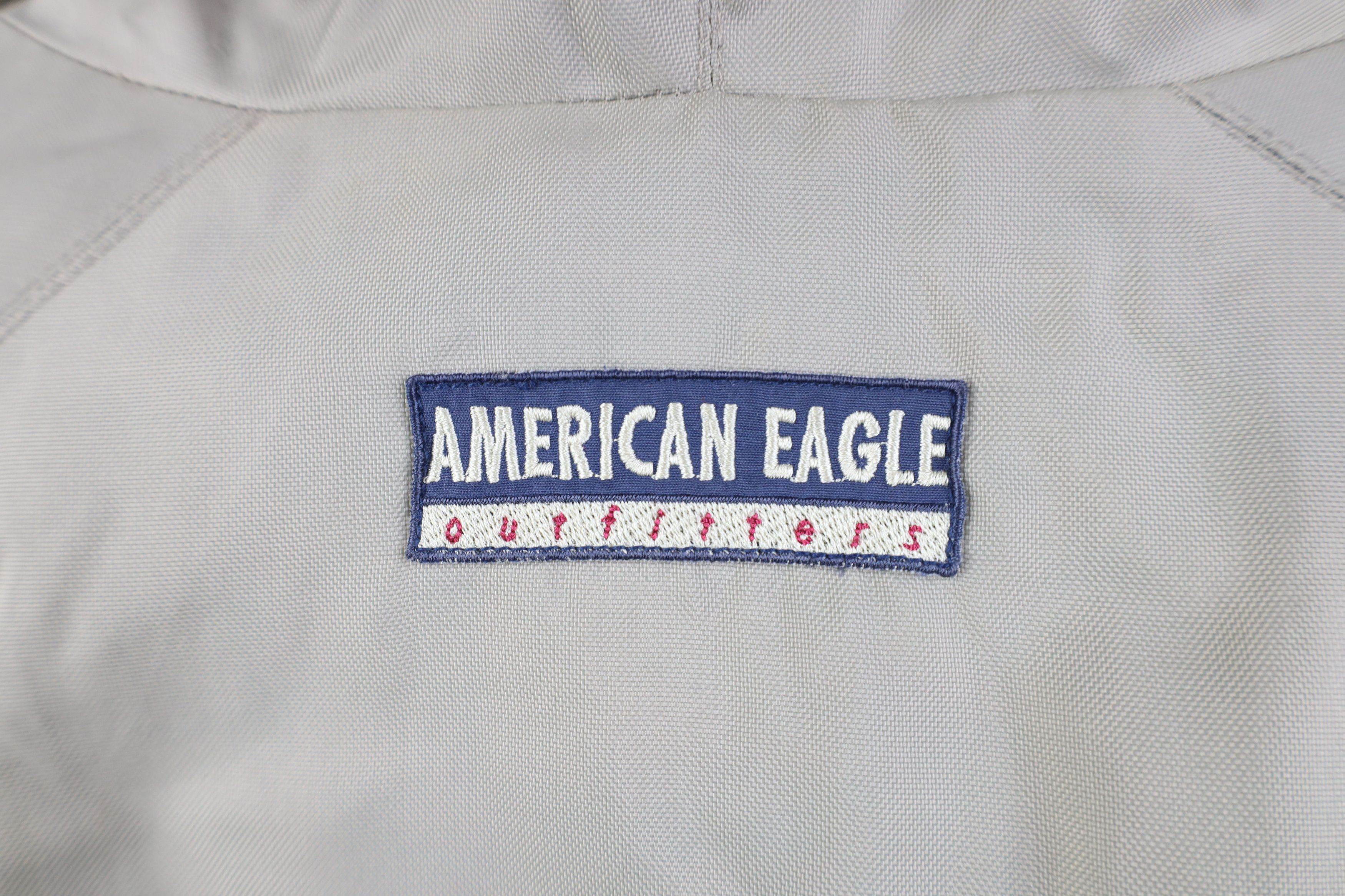 American Eagle Outfitters Vintage 90s American Eagle Outfitters Hooded Anorak Jacket Size US L / EU 52-54 / 3 - 11 Thumbnail