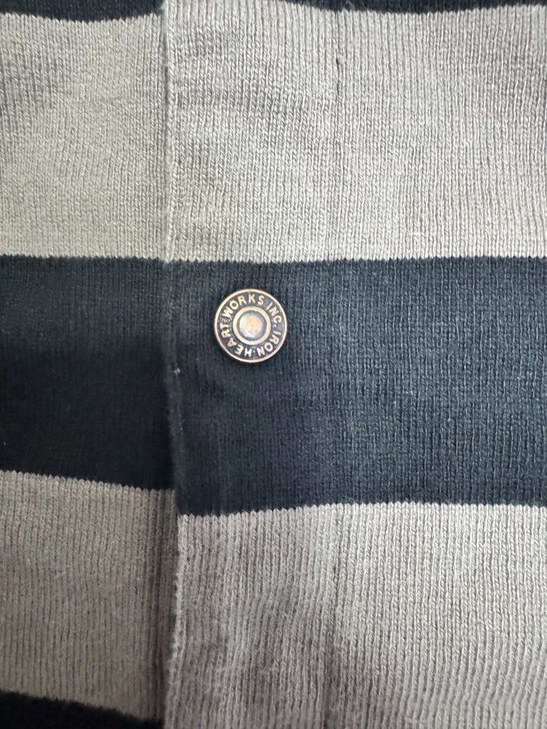 Iron Heart Iron Heart 11 oz pure cotton heavyweight gray black retro Size US M / EU 48-50 / 2 - 4 Thumbnail