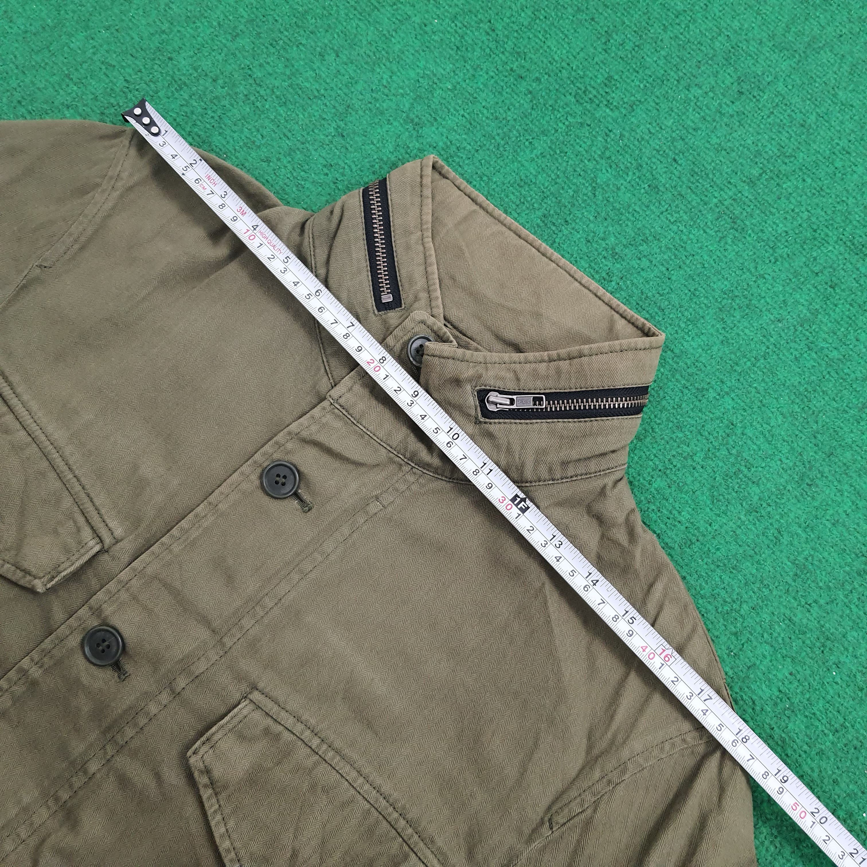 Ermenegildo Zegna × Vintage Vintage E.Z by Zegna Military Style Jacket Size US M / EU 48-50 / 2 - 9 Thumbnail