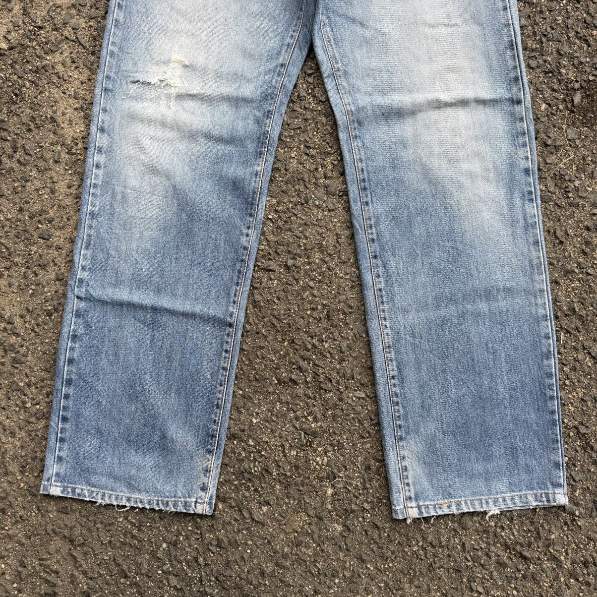 Japanese Brand VINTAGE COX STRAIGHT FADED JEAN DENIM PANTS Size US 34 / EU 50 - 4 Thumbnail