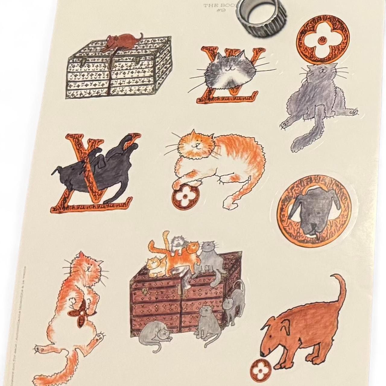 Louis Vuitton Louis Vuitton Cat Sticker Sheet / NFS Size ONE SIZE - 1 Thumbnail