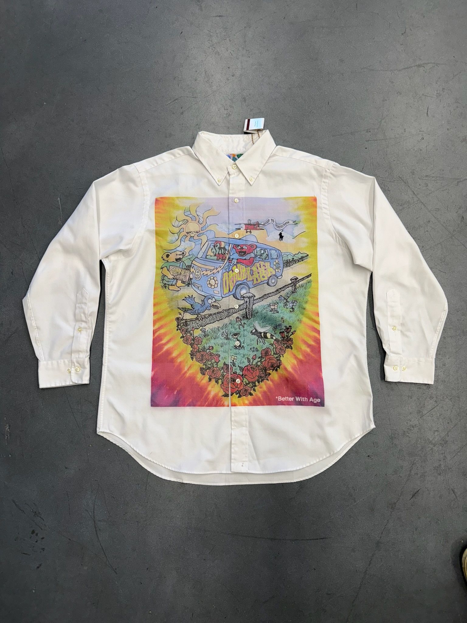 Better With Age Better With Age Road Trip Long Sleeve Button-Down Shirt Size US XL / EU 56 / 4 - 1 Thumbnail