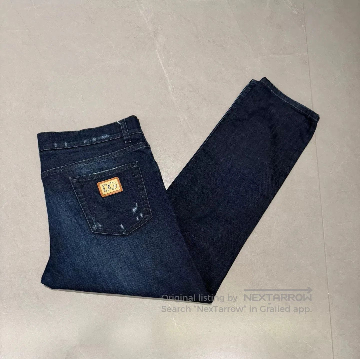 Dolce & Gabbana Dolce & Gabbana Gold Label Blue Jeans. Size US 35 - 1 Thumbnail