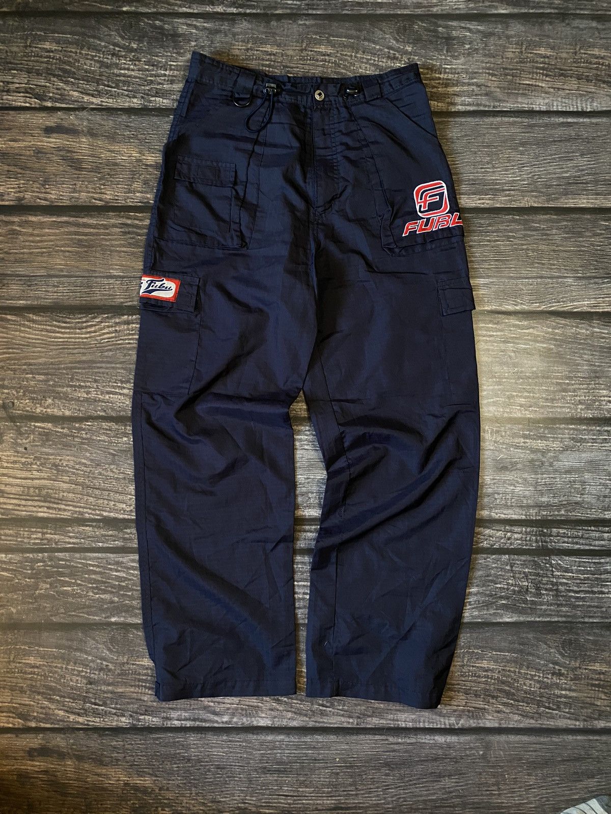 Fubu Fubu Vintage Rap Nylon Pants Size US 32 / EU 48 - 1 Thumbnail