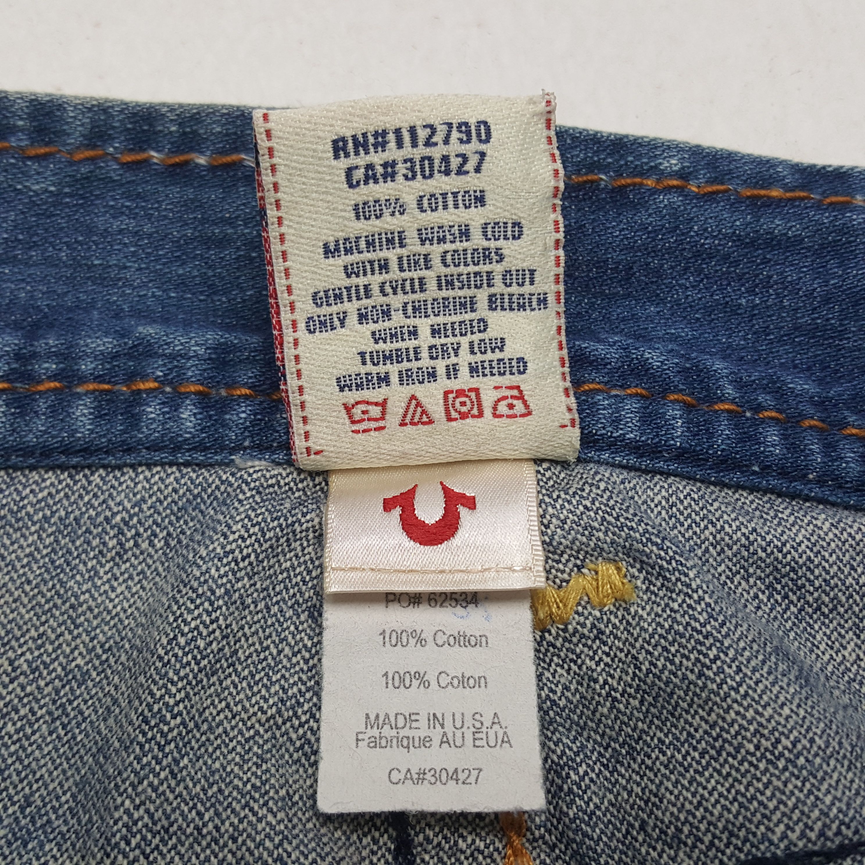 True Religion × Vintage Vintage True Religion USA Denim Jeans Size US 33 - 14 Thumbnail