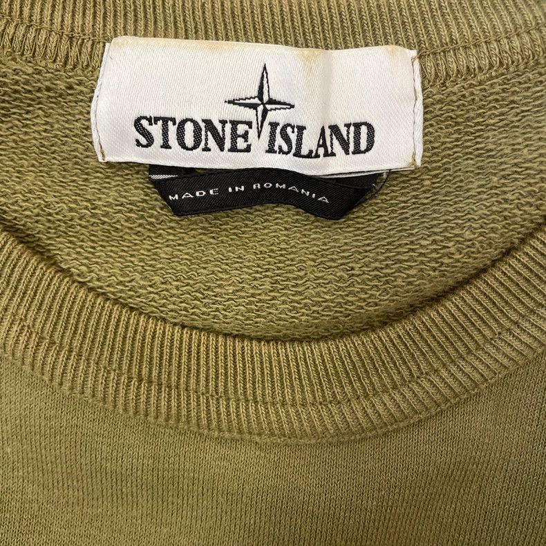 Stone Island Stone Island Olive Logo Crewneck Sweater -2506 Size US M / EU 48-50 / 2 - 3 Thumbnail