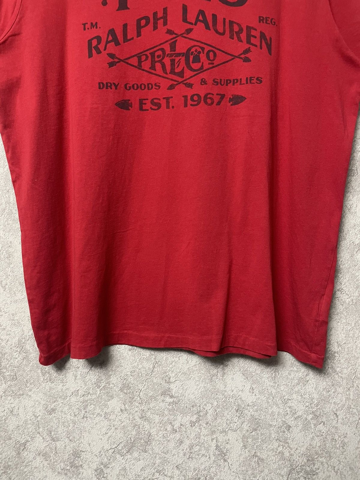 Polo Ralph Lauren Vintage Polo Ralph Lauren Big Logo T-Shirt Streetwear Y2K Size US XL / EU 56 / 4 - 3 Thumbnail