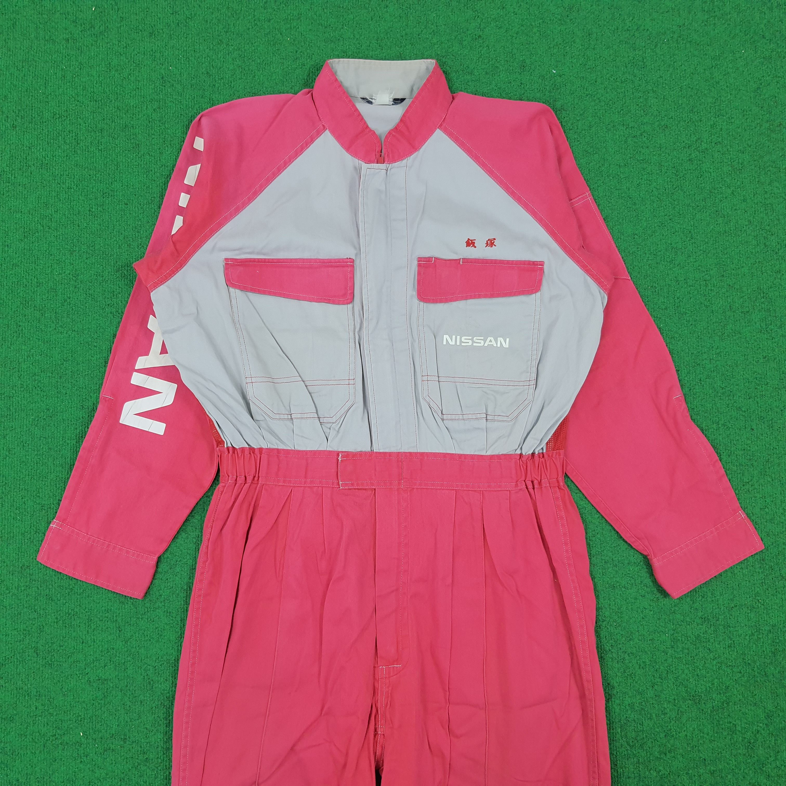 Japanese Brand × Vintage Vintage Nissan Racing Japan Motorsprots Workwear Coverall Size US M / EU 48-50 / 2 - 3 Thumbnail