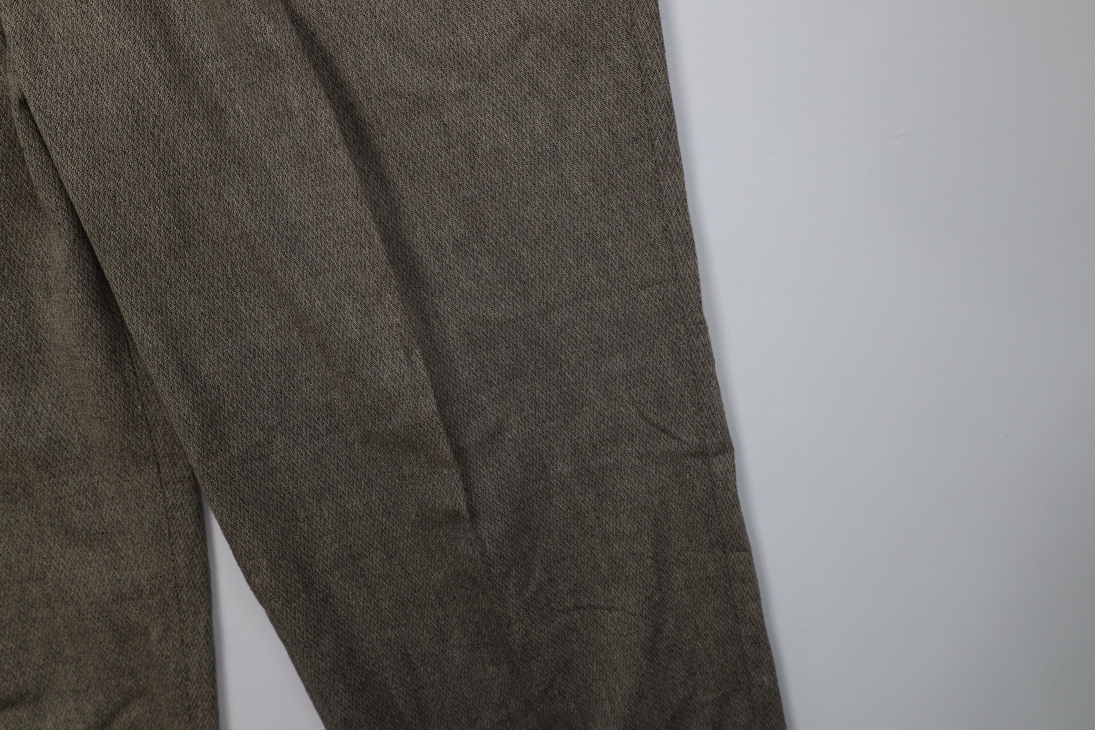 Vintage Vintage 90s Streetwear Knit Wide Leg Chino Pants Beige Size US 40 / EU 56 - 5 Thumbnail