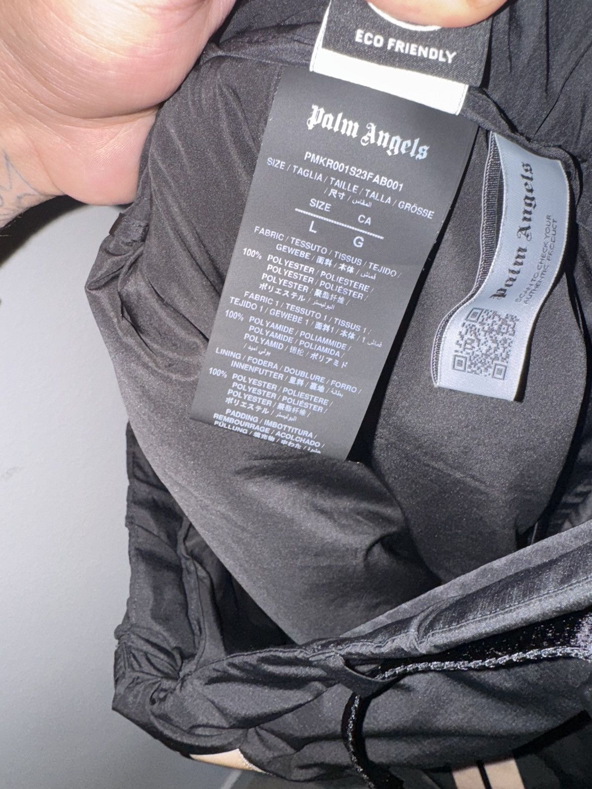 Palm Angels Black Palm Angels Trousers Size US 32 / EU 48 - 4 Thumbnail