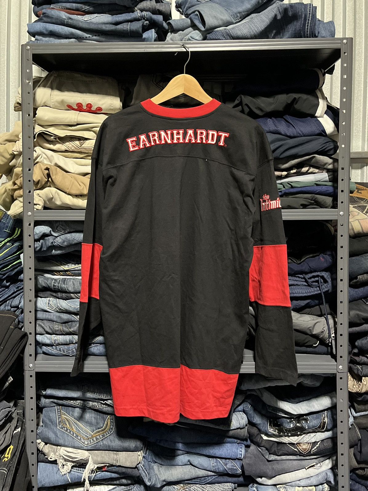 NASCAR × Vintage Crazy Vintage Dale Earmhardt NASCAR Racing Hockey Jersey Size US XL / EU 56 / 4 - 2 Thumbnail