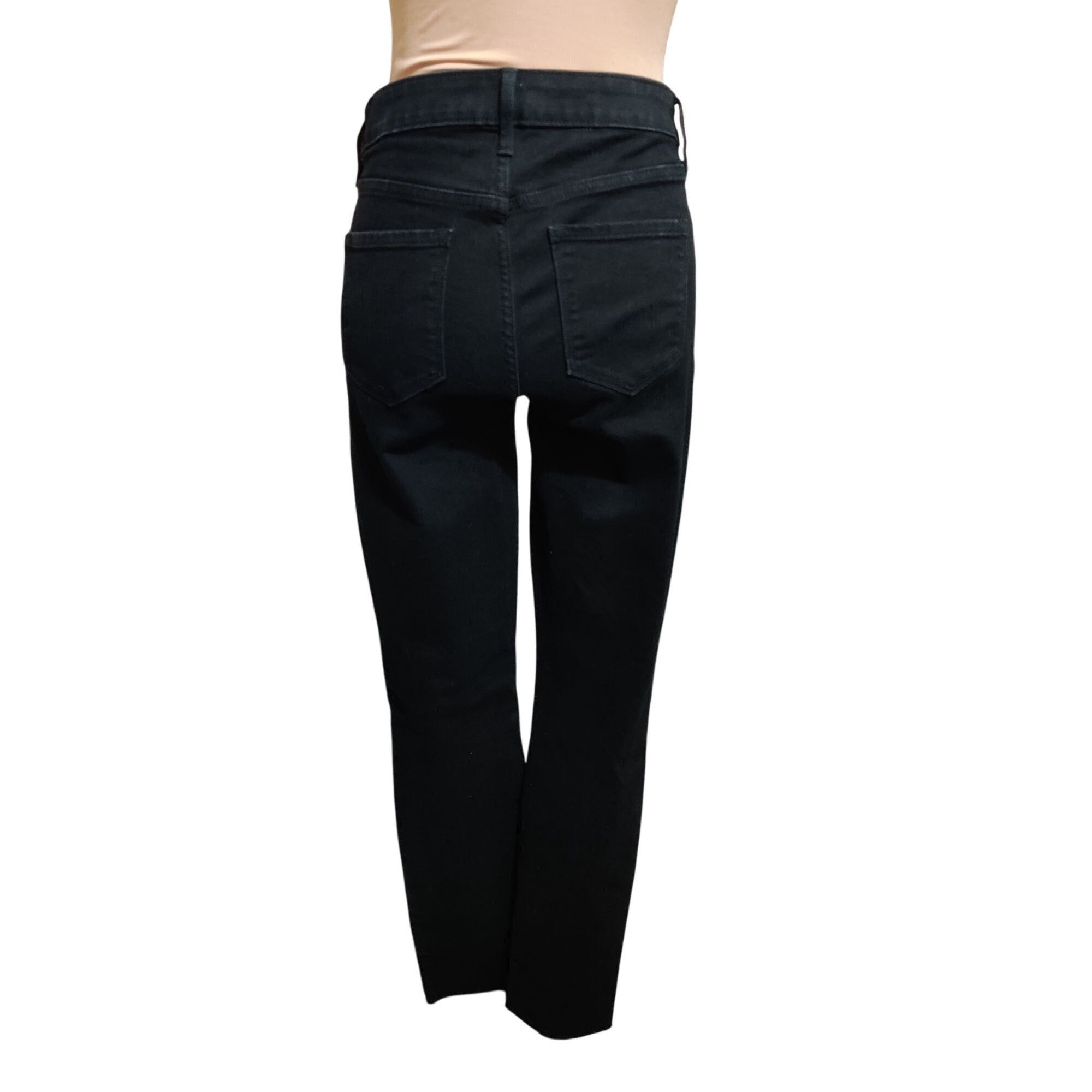 Old Navy Old Navy 8T Pop Icon Skinny mid rise distressed black jeans Size 30" / US 8 / IT 44 - 4 Thumbnail