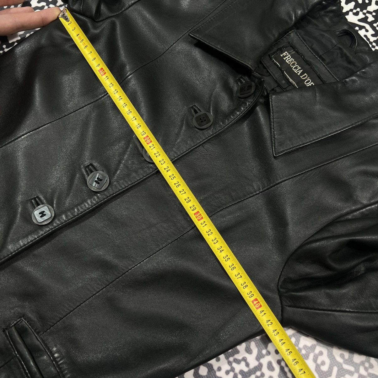 Japanese Brand Vintage Y2K Japanese Leather Jacket Blazer Opium Rick Style Size S / US 4 / IT 40 - 24 Thumbnail