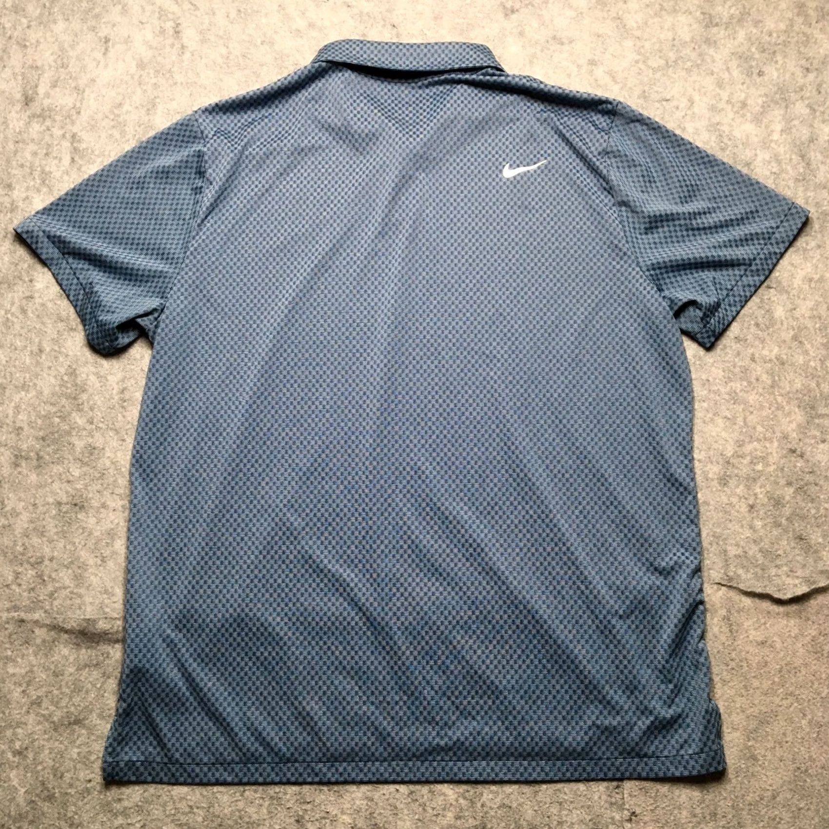 Nike Nike Golf Polo Shirt Men XL Jacquard Blue Performance Logo Pro Scottie Back Size US XL / EU 56 / 4 - 6 Thumbnail