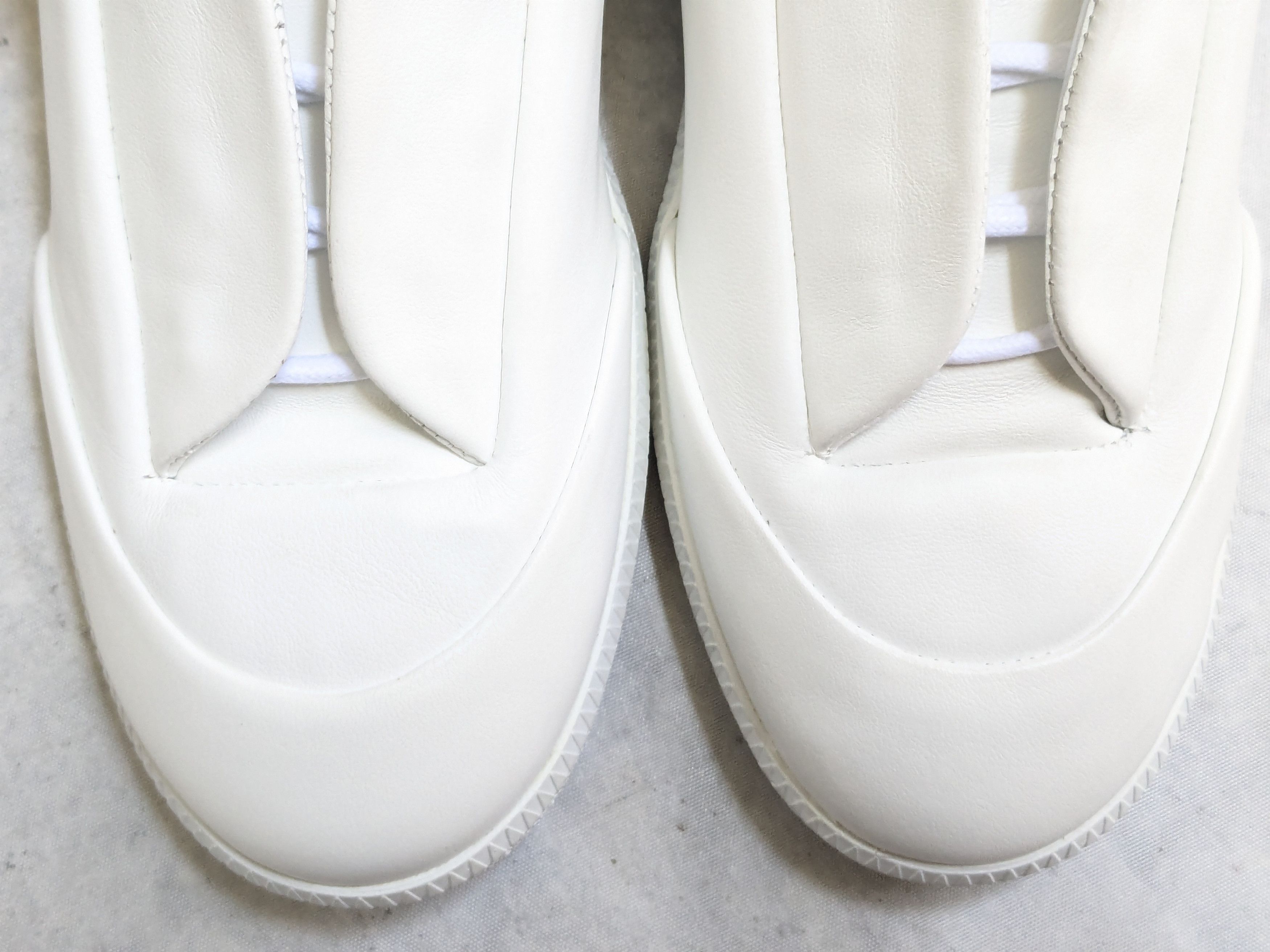 Maison Margiela Maison Margiela Future White 9 42 High Tops Leather Size US 9 / EU 42 - 3 Thumbnail