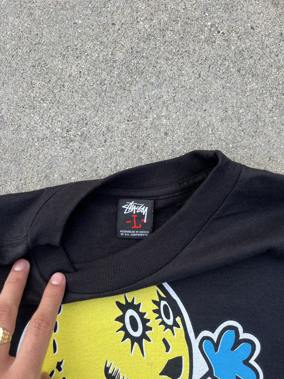 Stussy Stussy Early 2000s Doll T Shirt Size US L / EU 52-54 / 3 - 5 Thumbnail