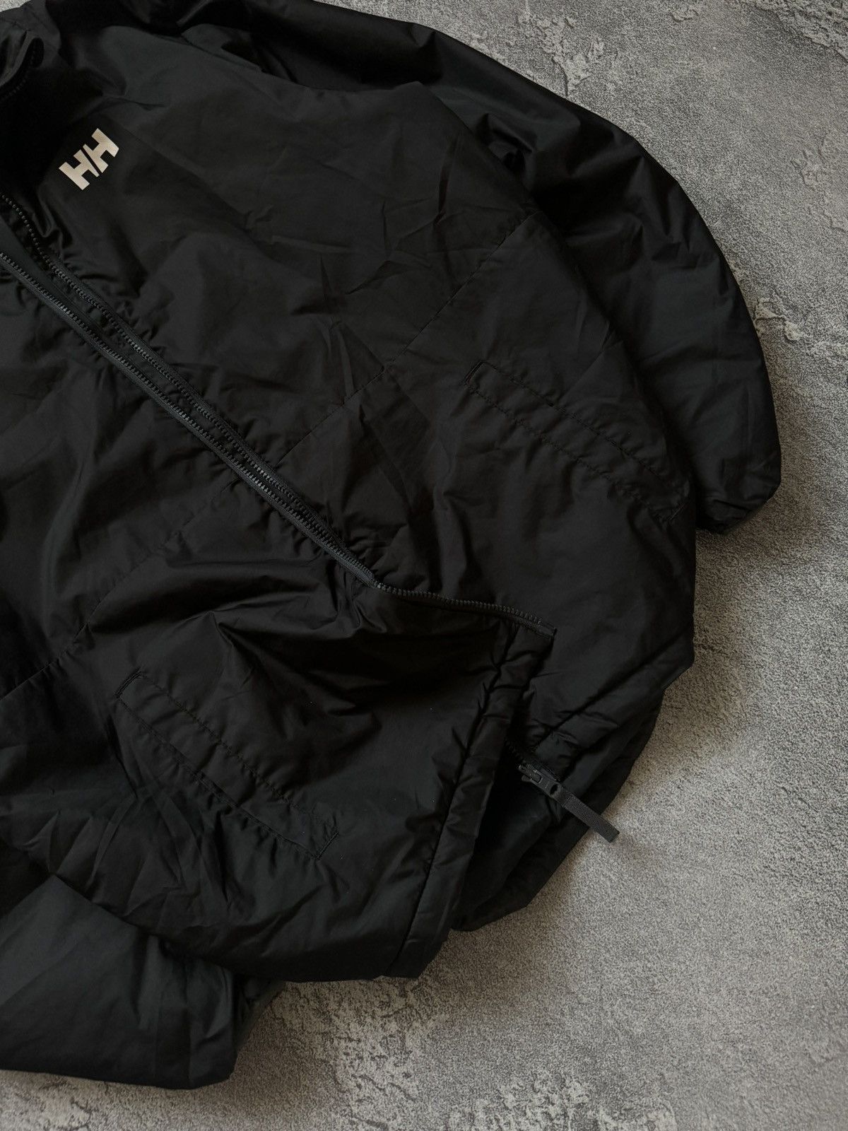 Helly Hansen Helly Hansen XL black zip jacket bomber primaloft lining Size US XL / EU 56 / 4 - 6 Thumbnail