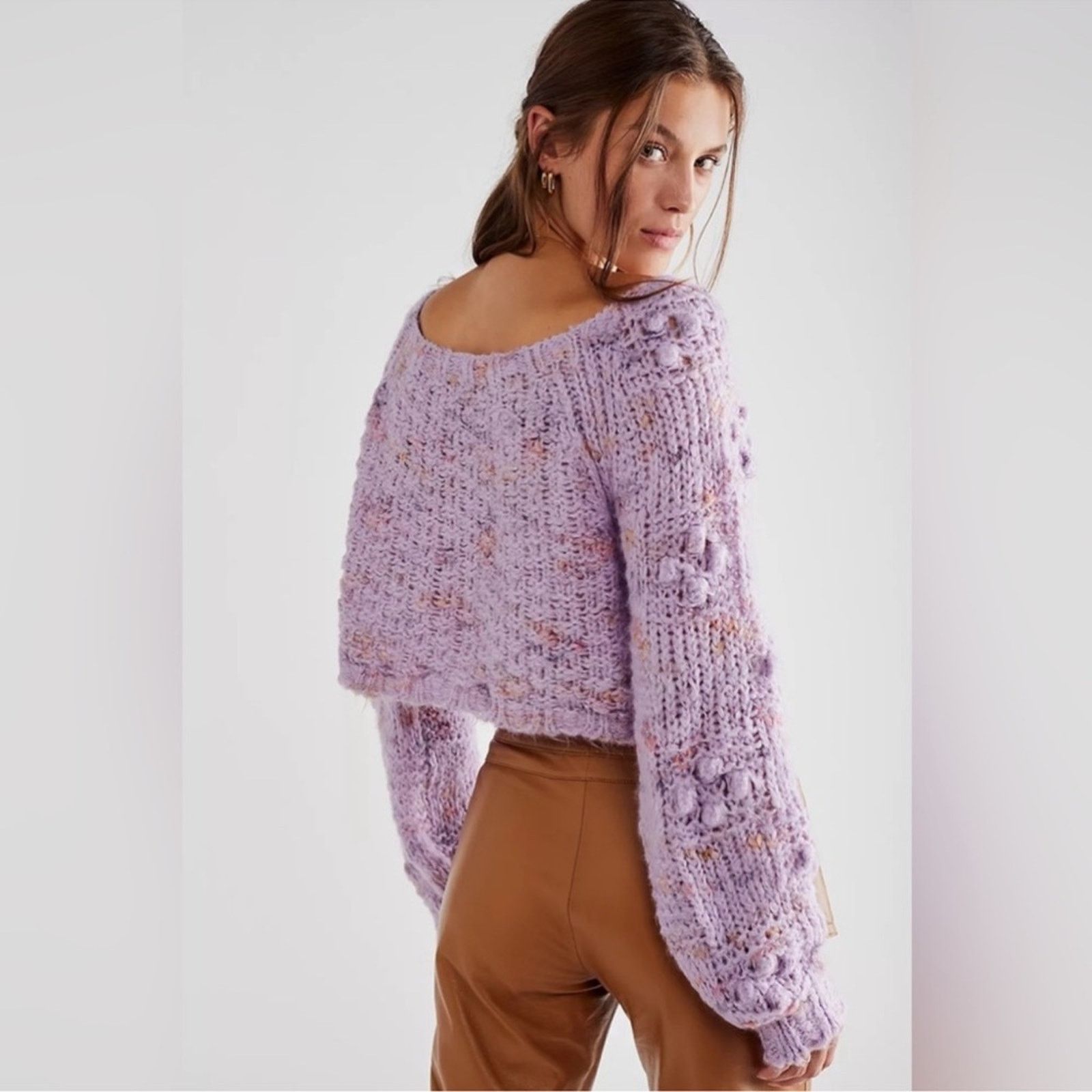 Free People 🎉LAST PIECE🎉FREE PEOPLE Sunset Cloud Pullover Size S / US 4 / IT 40 - 4 Thumbnail