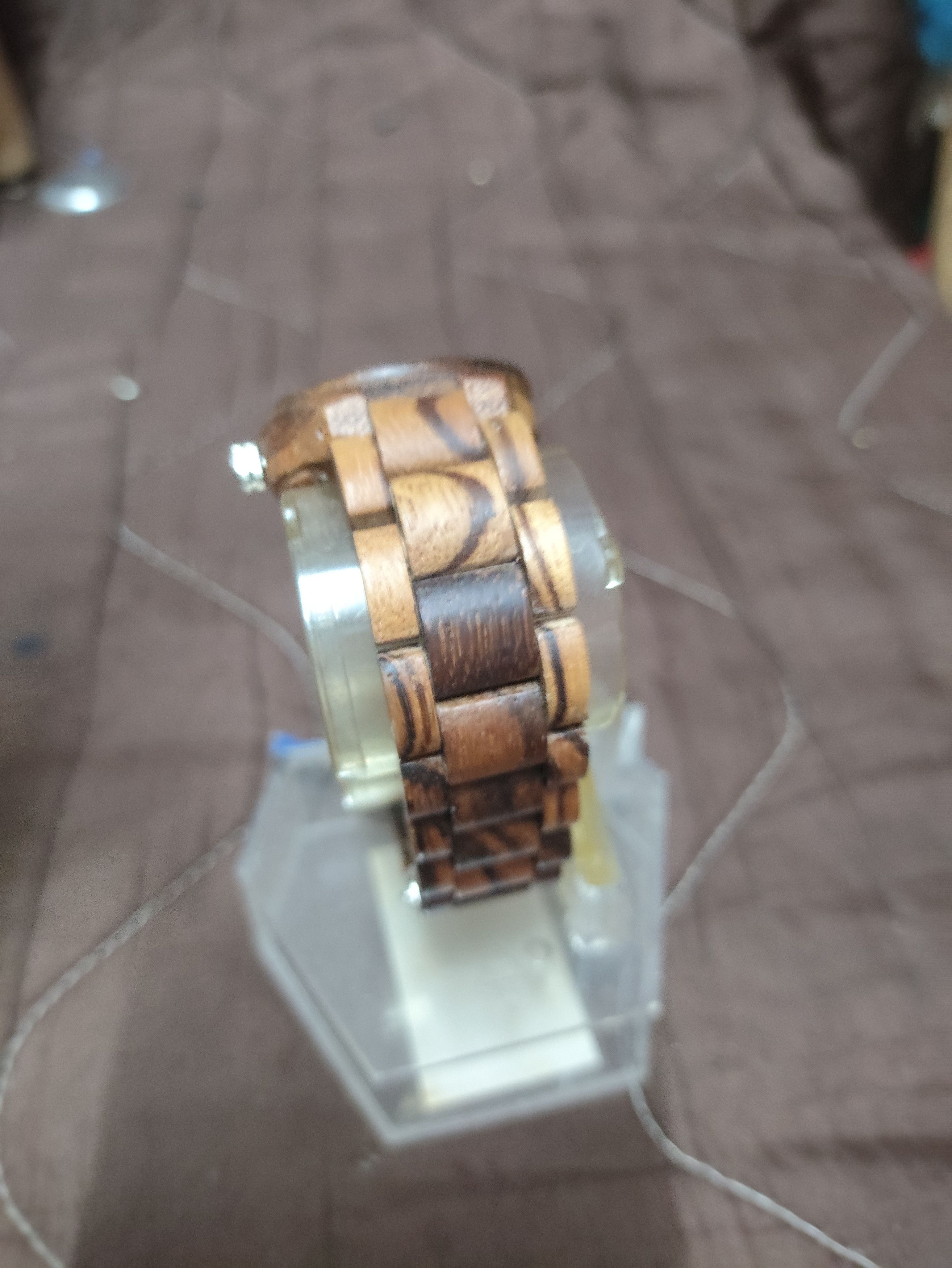 Vintage Retro Vintage FULLY Wood Watch Material (Handmade Design) Size ONE SIZE - 13 Thumbnail