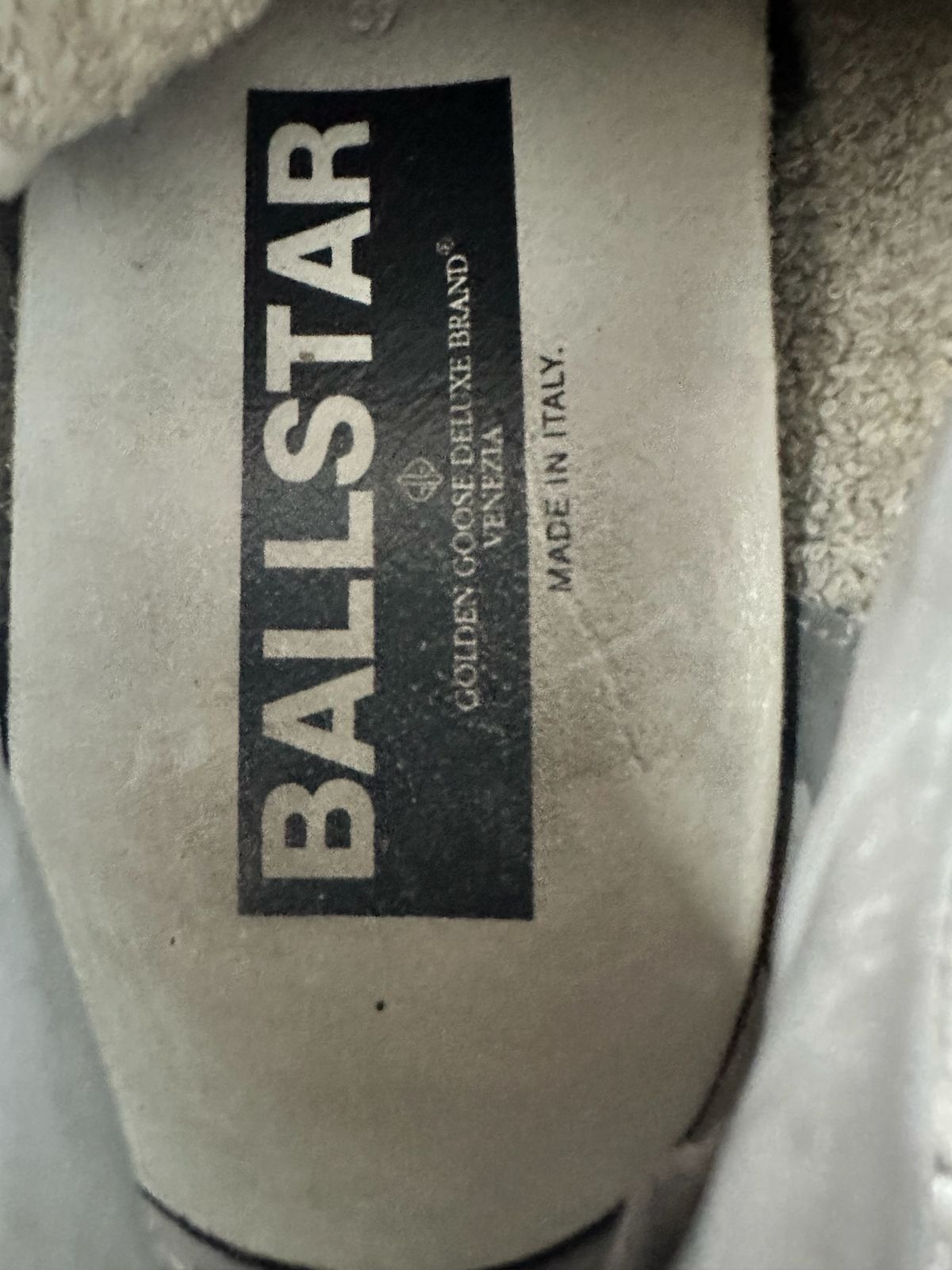Golden Goose Golden Goose Ballstar glittered leather sneakers EU39 Size US 9 / IT 39 - 5 Thumbnail