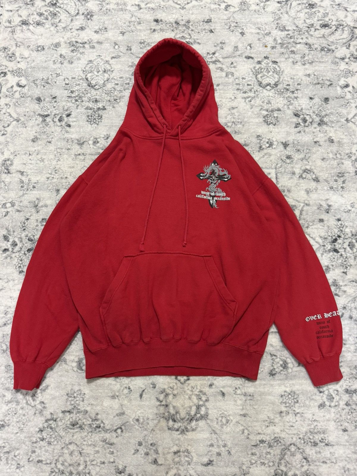 Japanese Brand JAPANESE OVERHEAD TATTOO STYLE DRAGONFLY HOODIE SWEATSHIT Size US S / EU 44-46 / 1 - 6 Thumbnail
