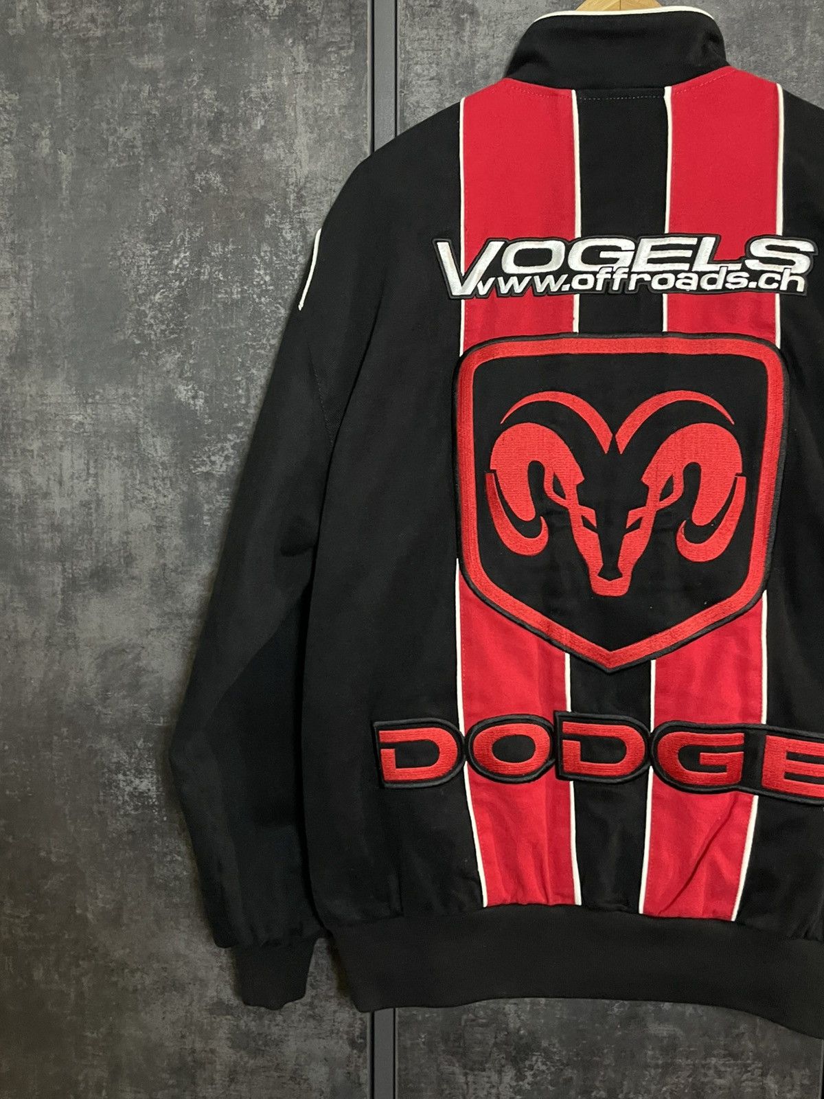 Vintage Vintage Dodge Racing Bomber Jacket Y3 MM6 424 Kith Jh Design Size US L / EU 52-54 / 3 - 16 Thumbnail