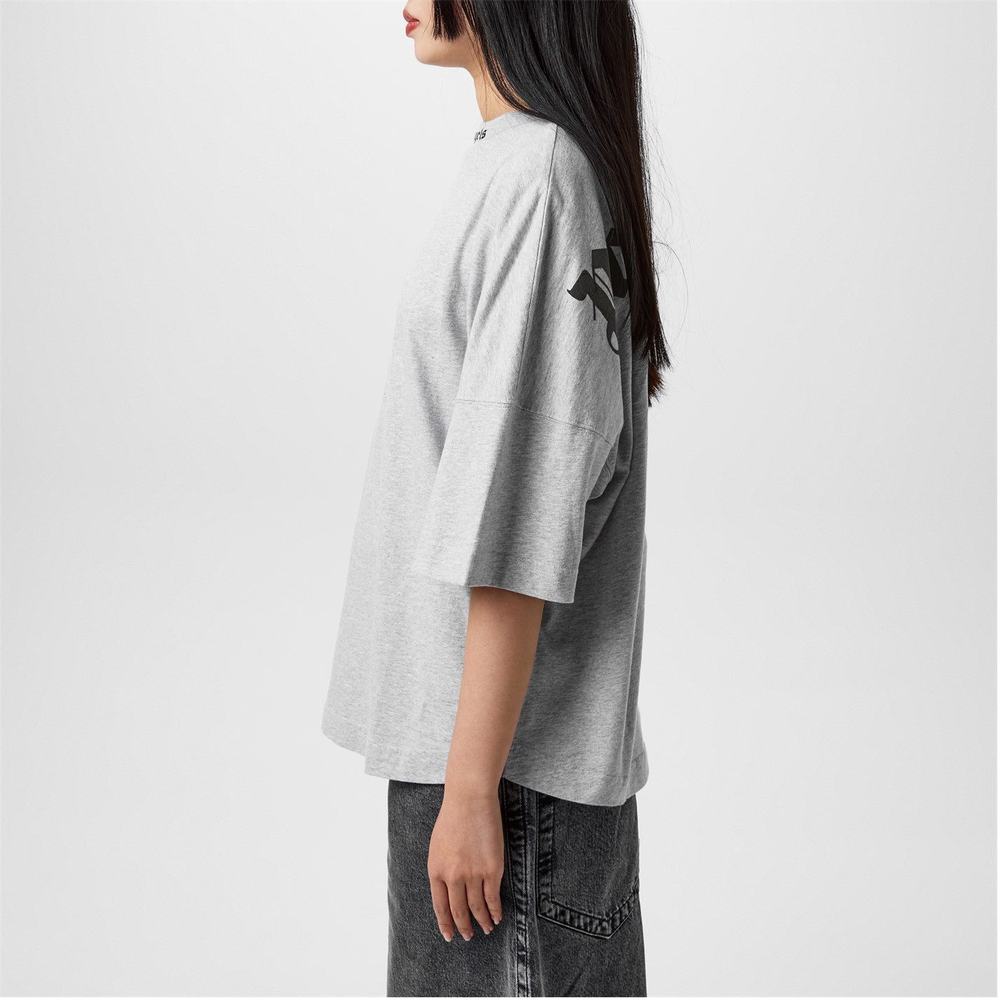 Palm Angels o1g2r1mq0325 T-Shirt in Grey Size XS / US 0-2 / IT 36-38 - 4 Thumbnail