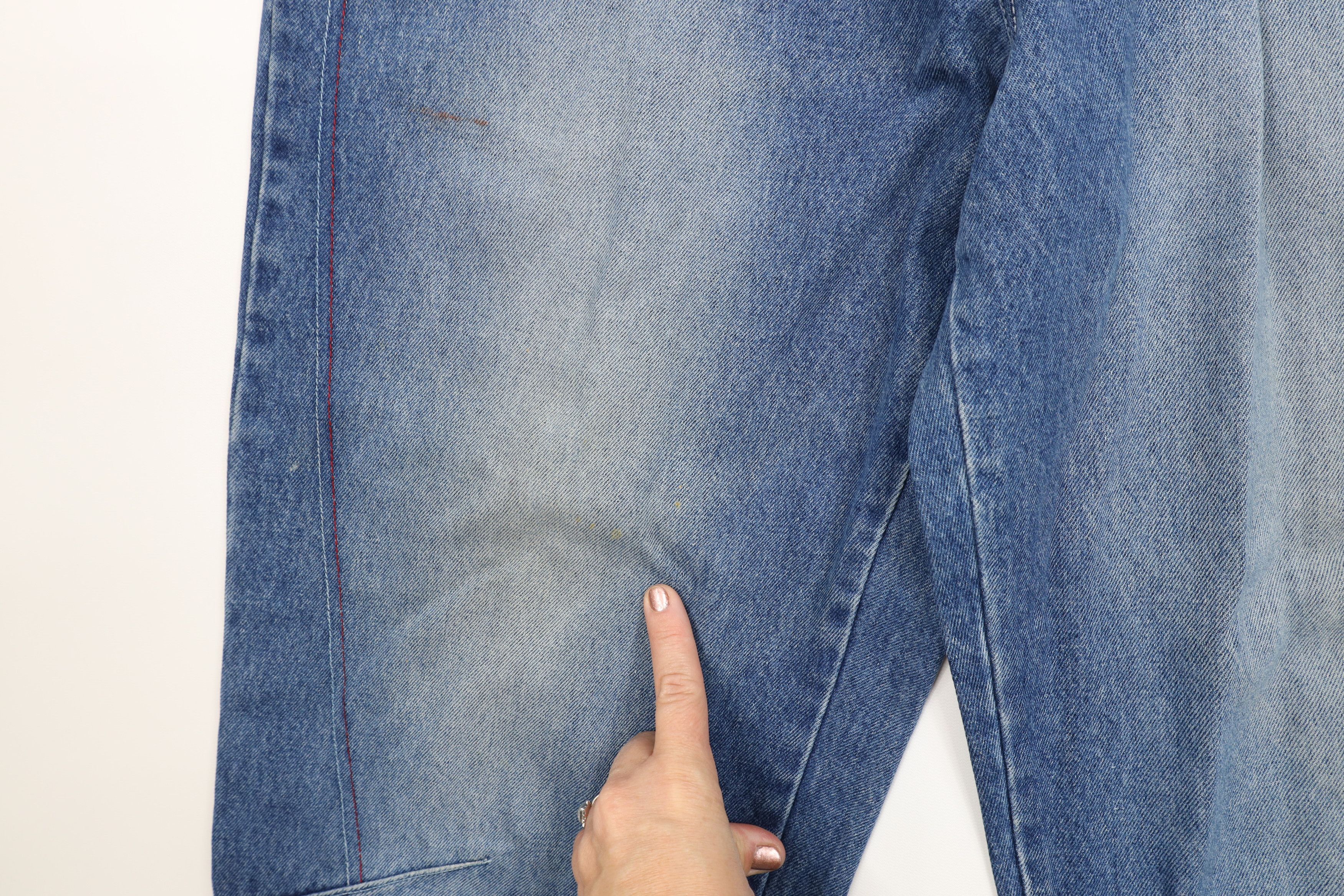 Fubu Vintage 90s Y2K FUBU Baggy Wide Leg Denim Jeans Cotton Size US 36 / EU 52 - 7 Thumbnail